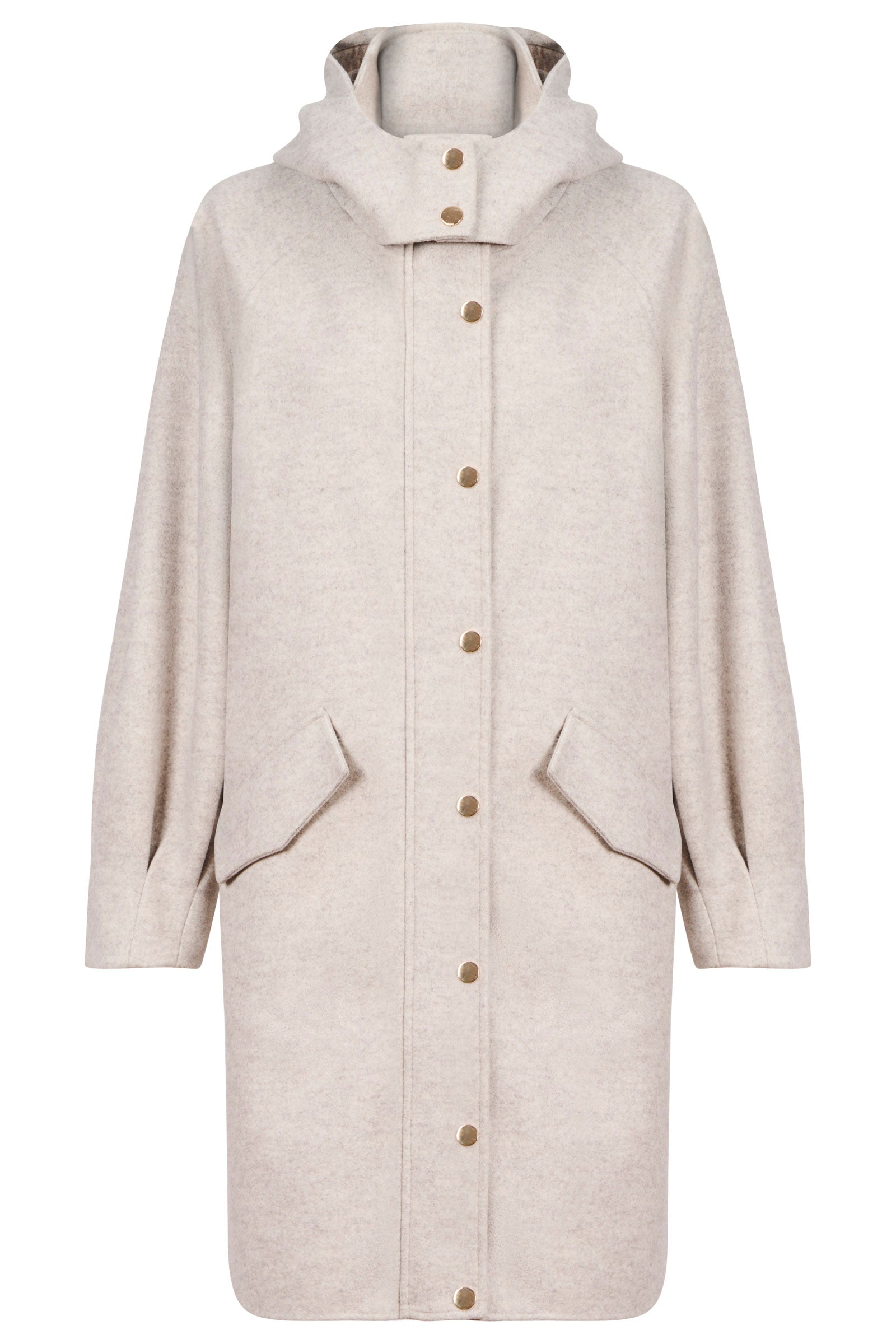 Sable Hood Jacket - Bisque