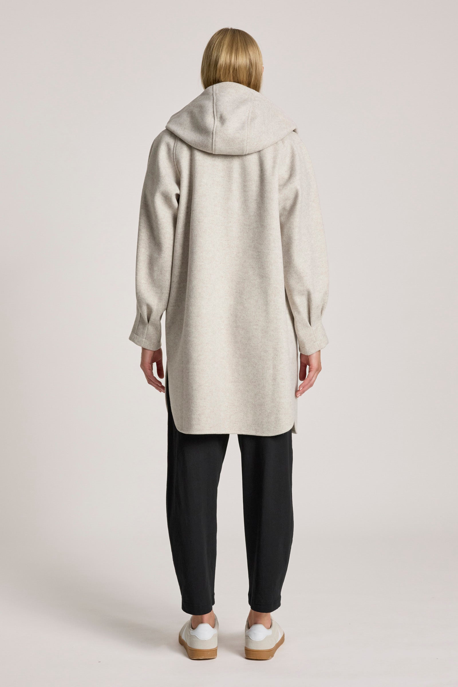 Sable Hood Jacket - Bisque