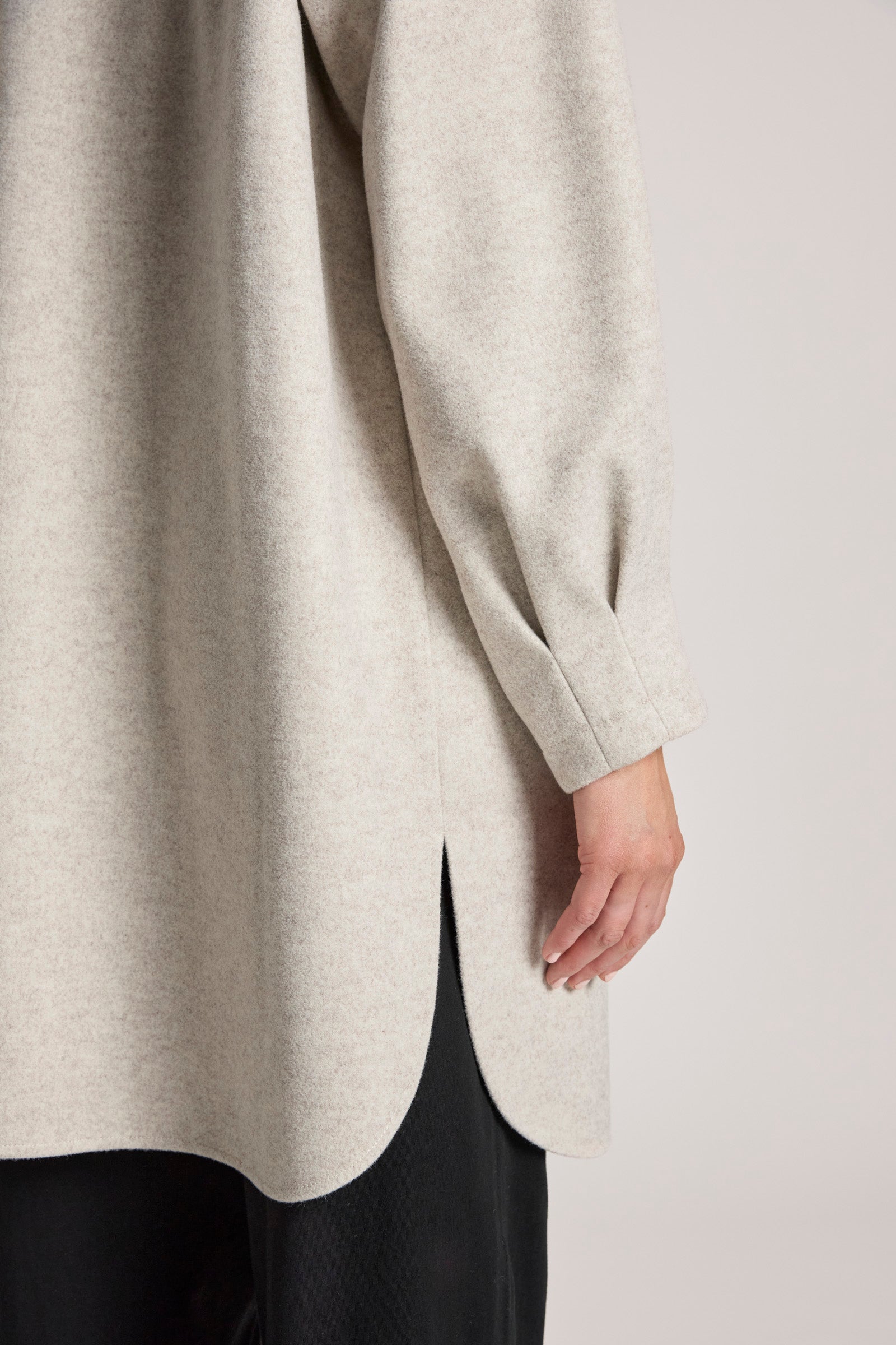 Sable Hood Jacket - Bisque