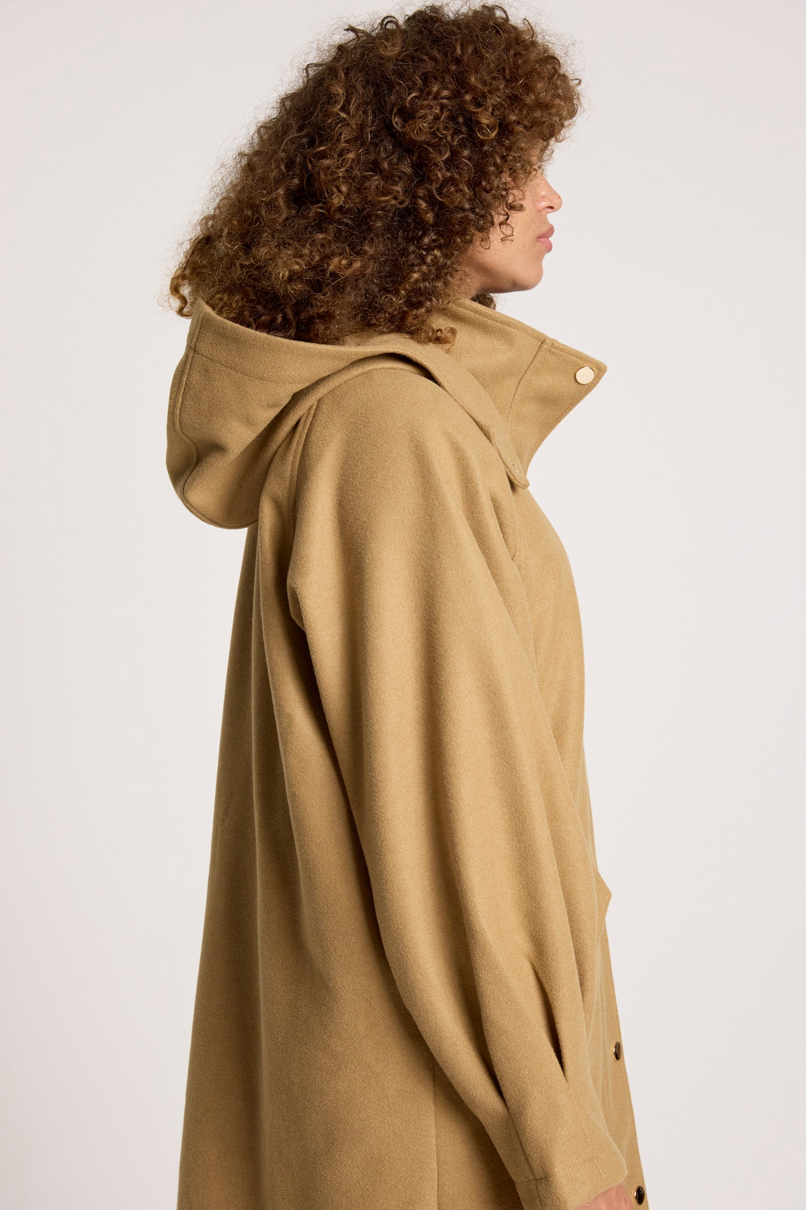 Sable Hood Jacket - Mocha