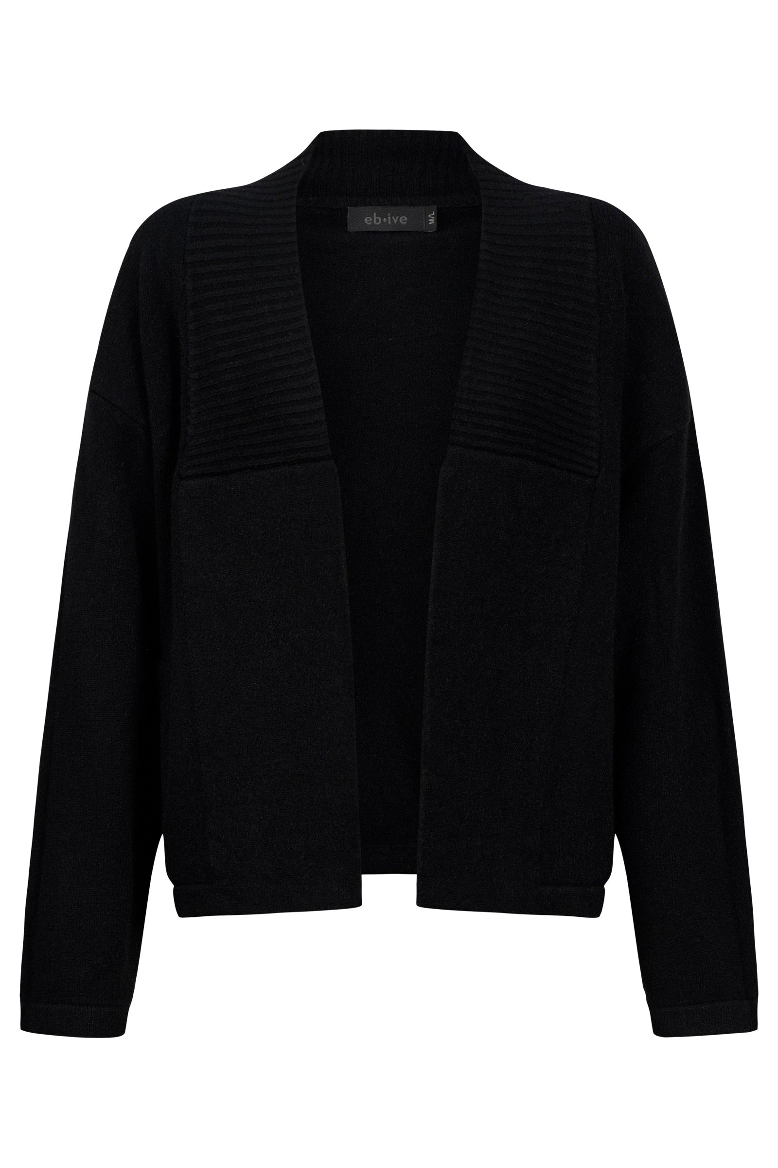 Samira Crop Cardigan - Black
