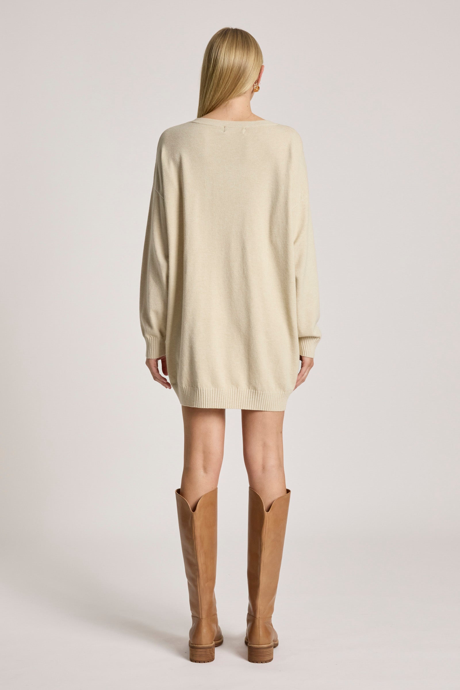 Samira Relaxed Knit - Bisque