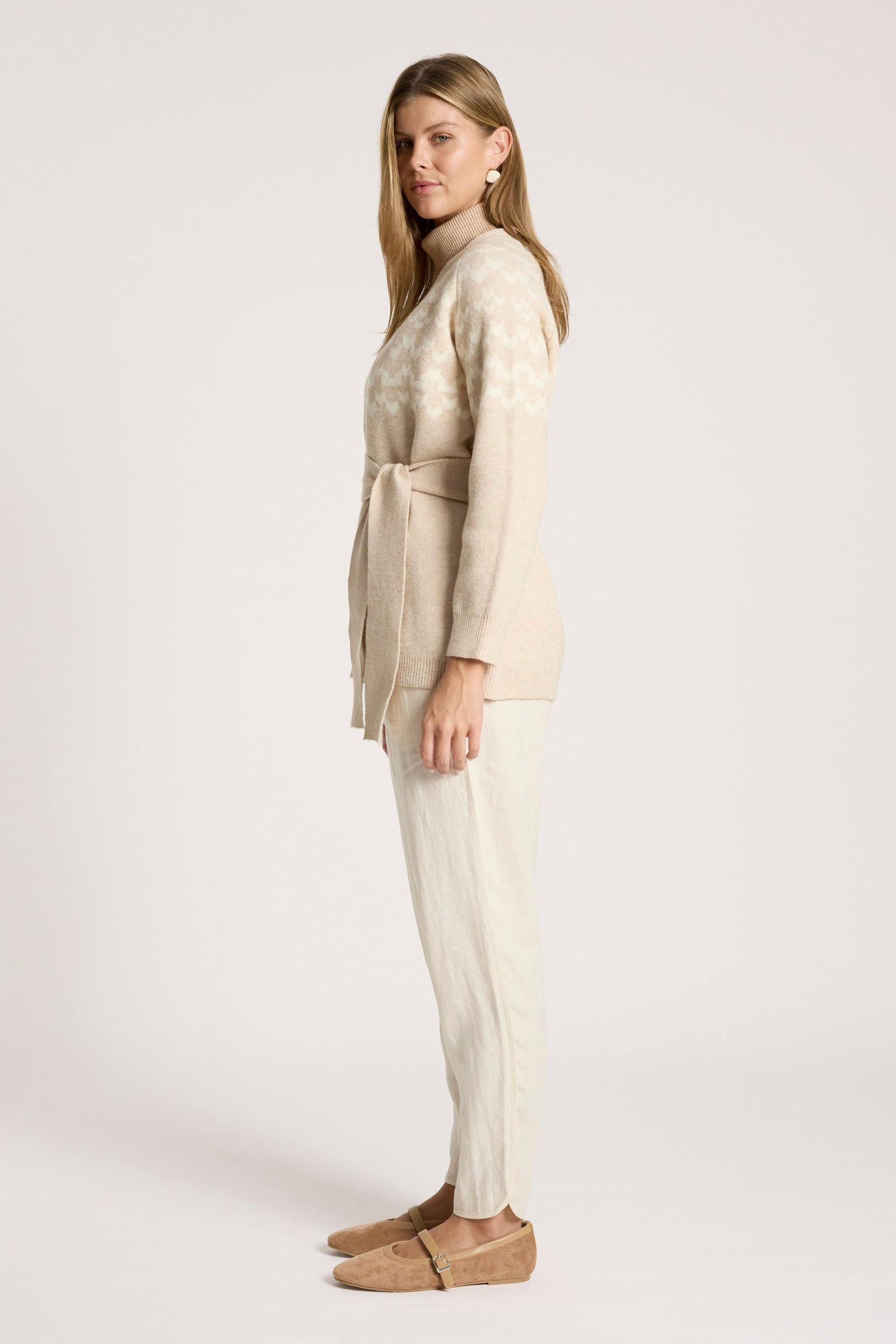 Maasai Cardigan - Dune/Bisque