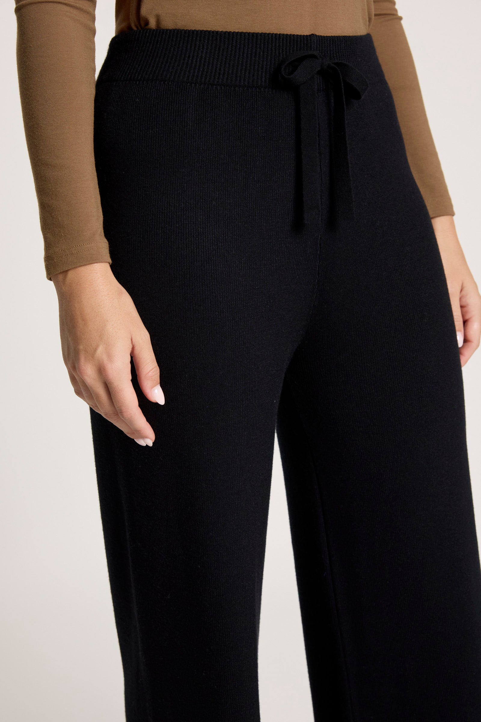 Samira Knit Pant - Black