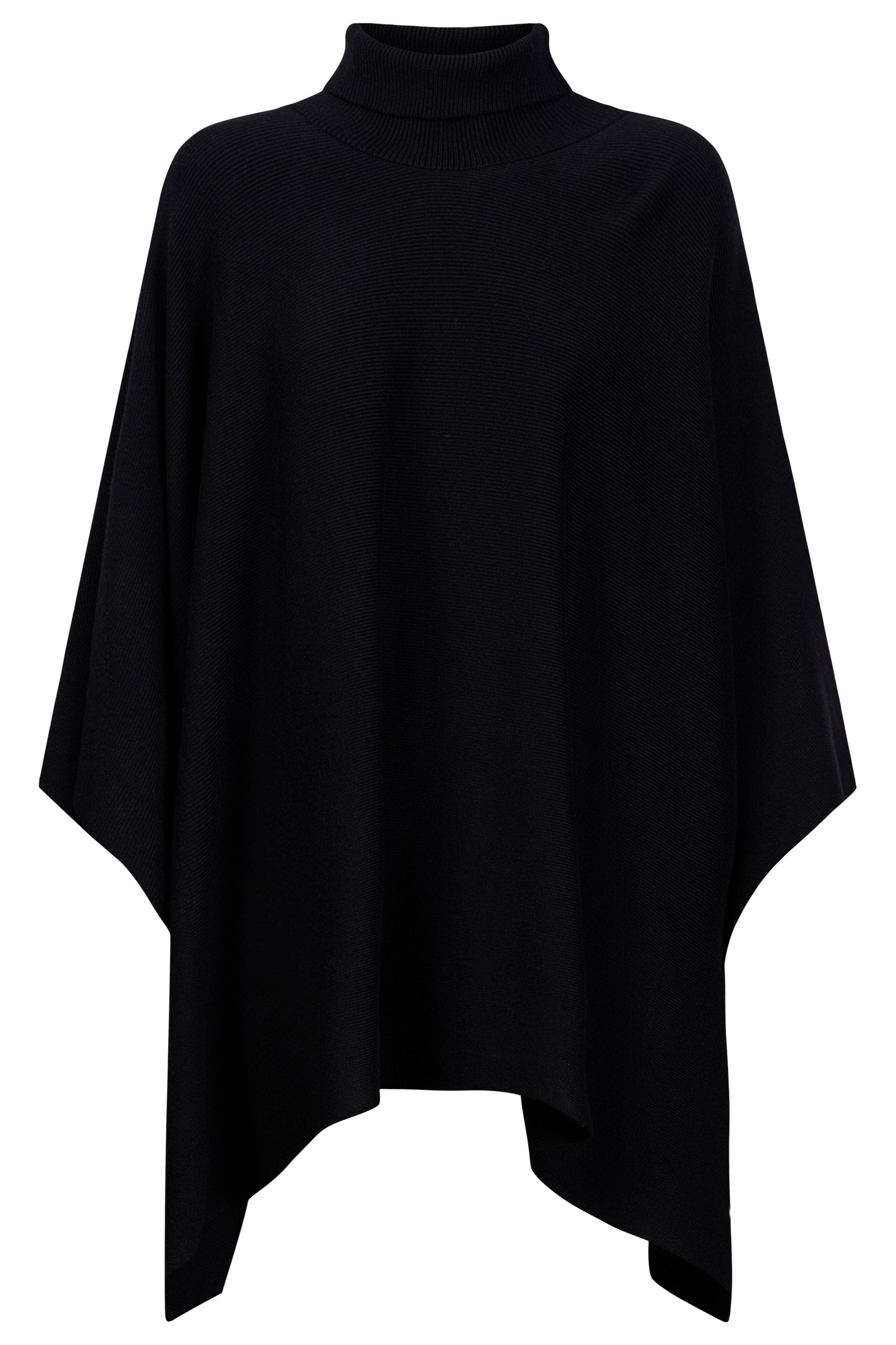 Samira Poncho - Black