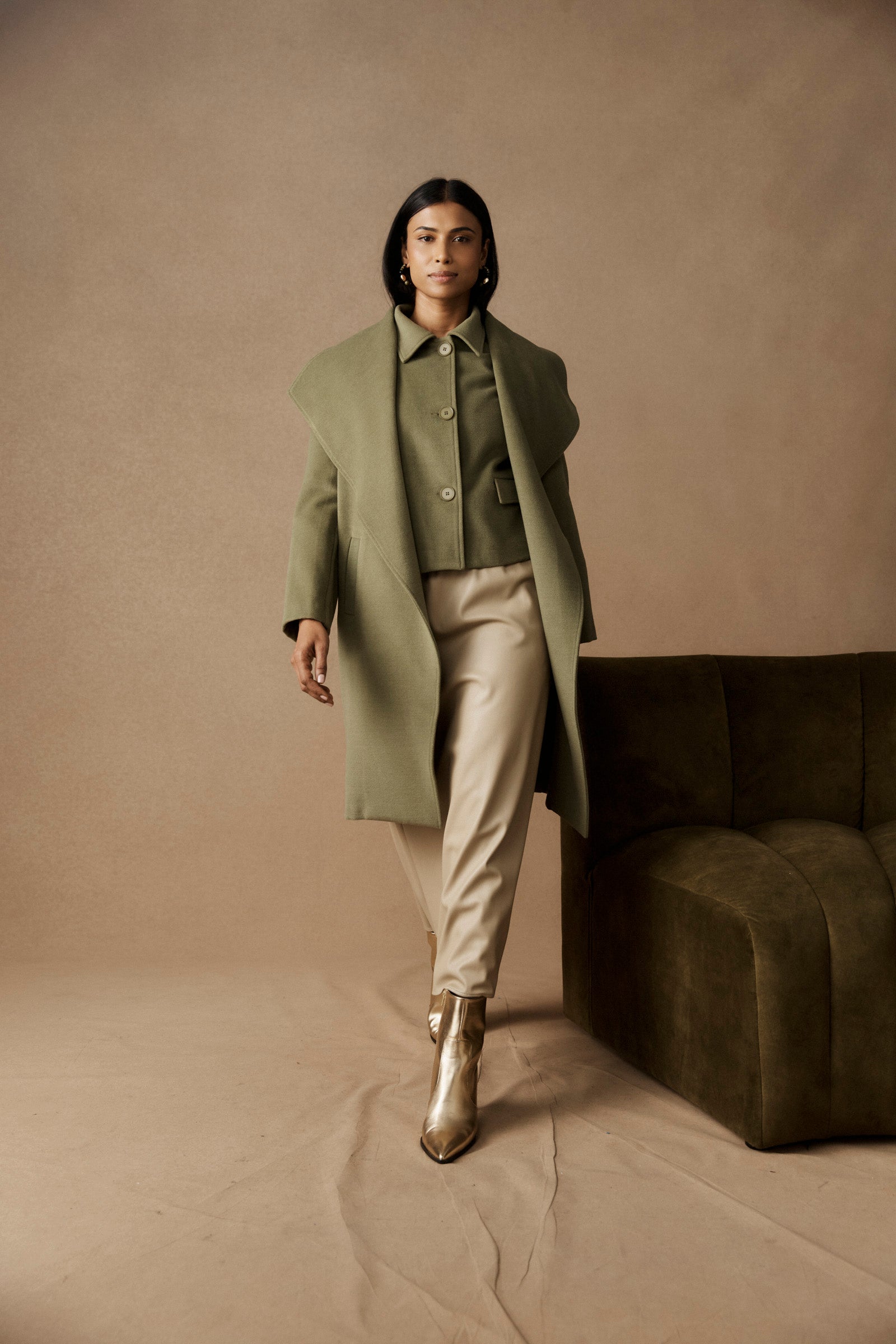 Wanderer Coat - Pampas