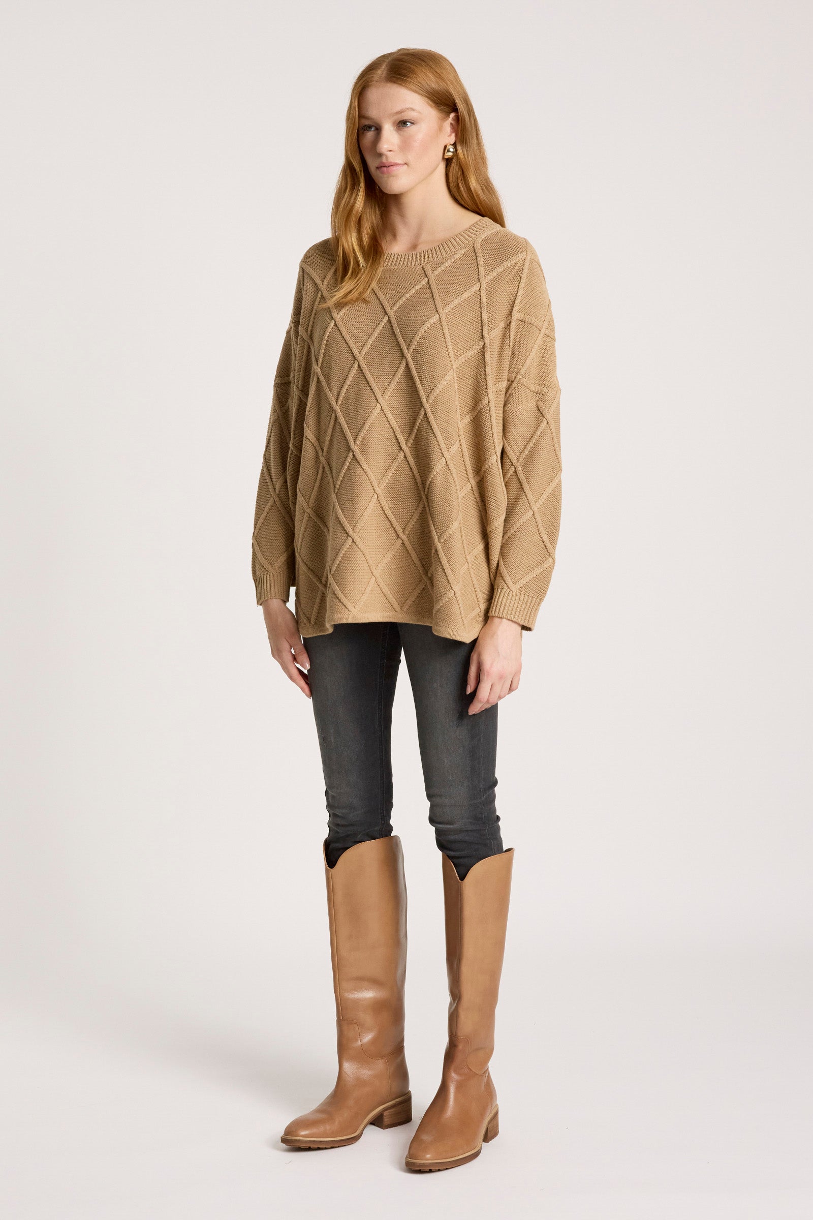 Liora Relaxed Jumper - Mocha