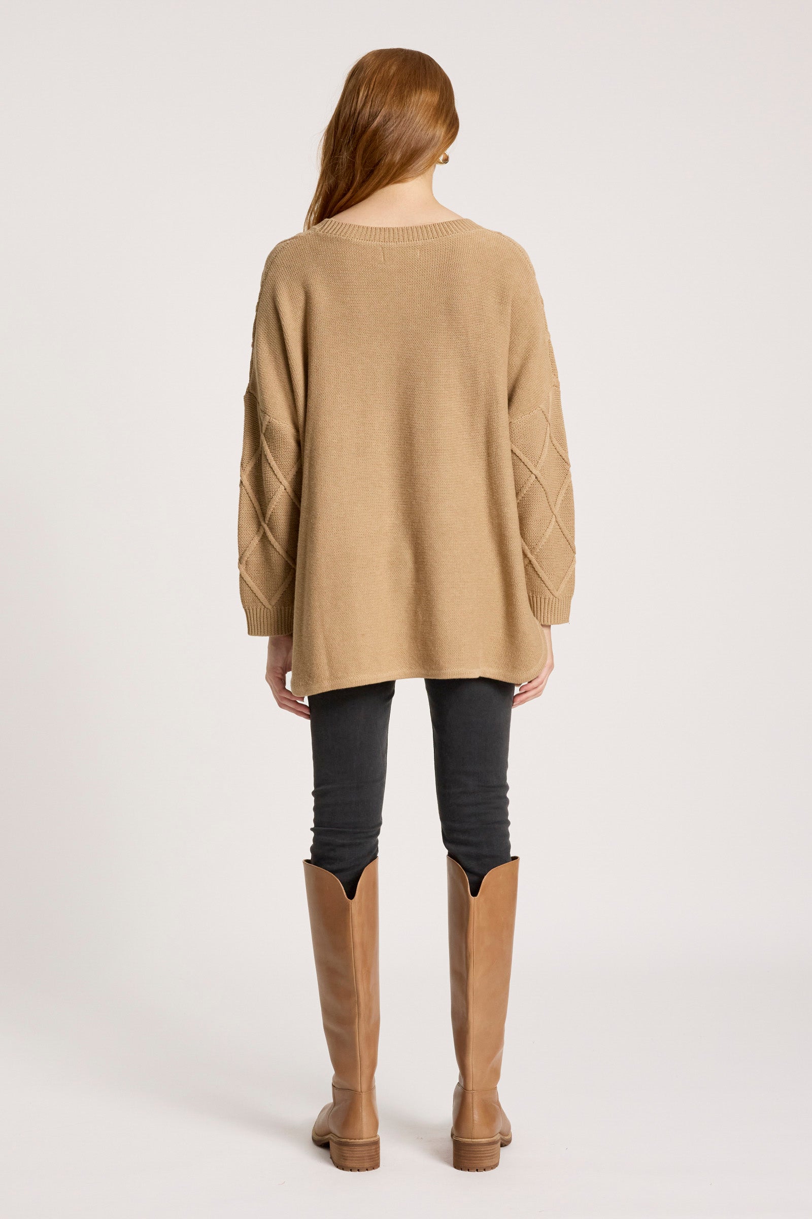Liora Relaxed Jumper - Mocha
