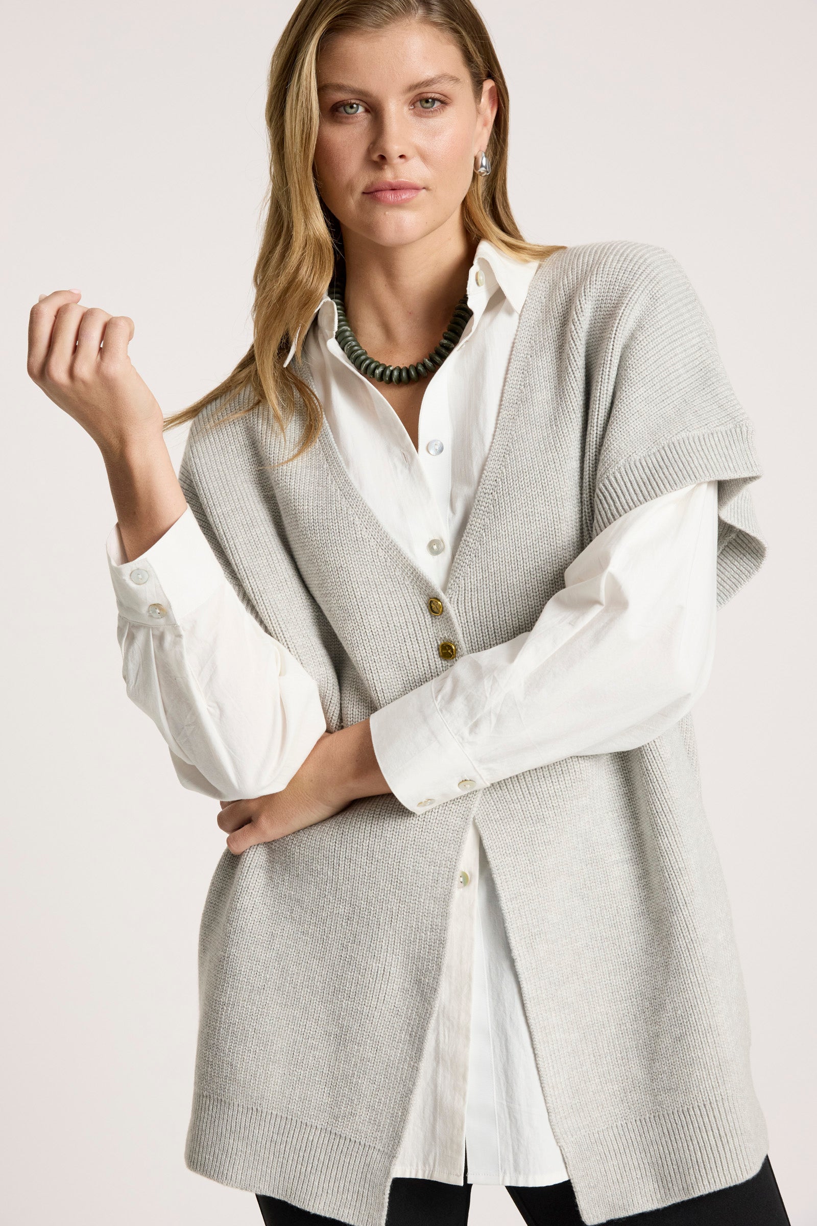 Berber Vest Cardigan - Marle