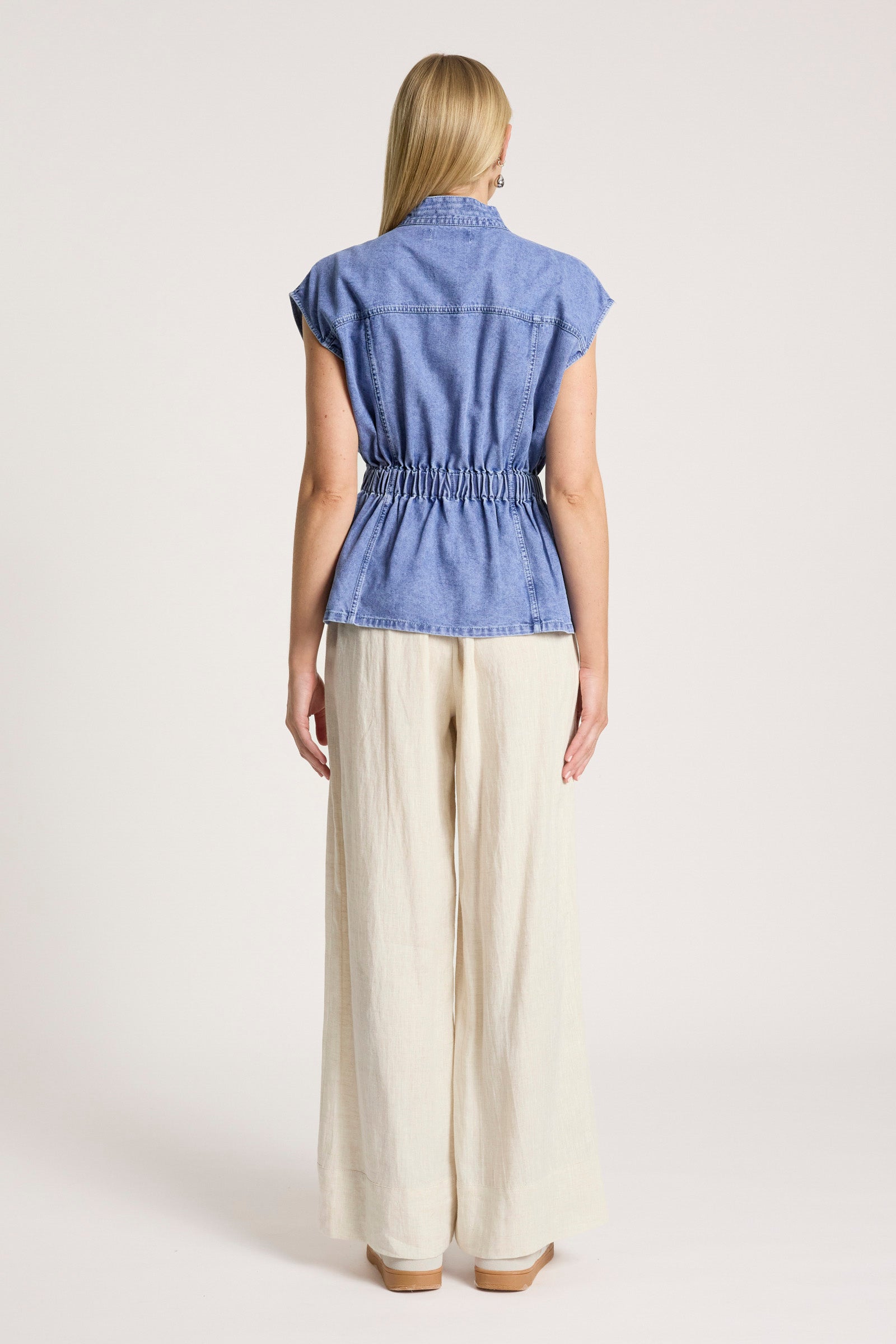 Bodhi Denim Vest - Denim