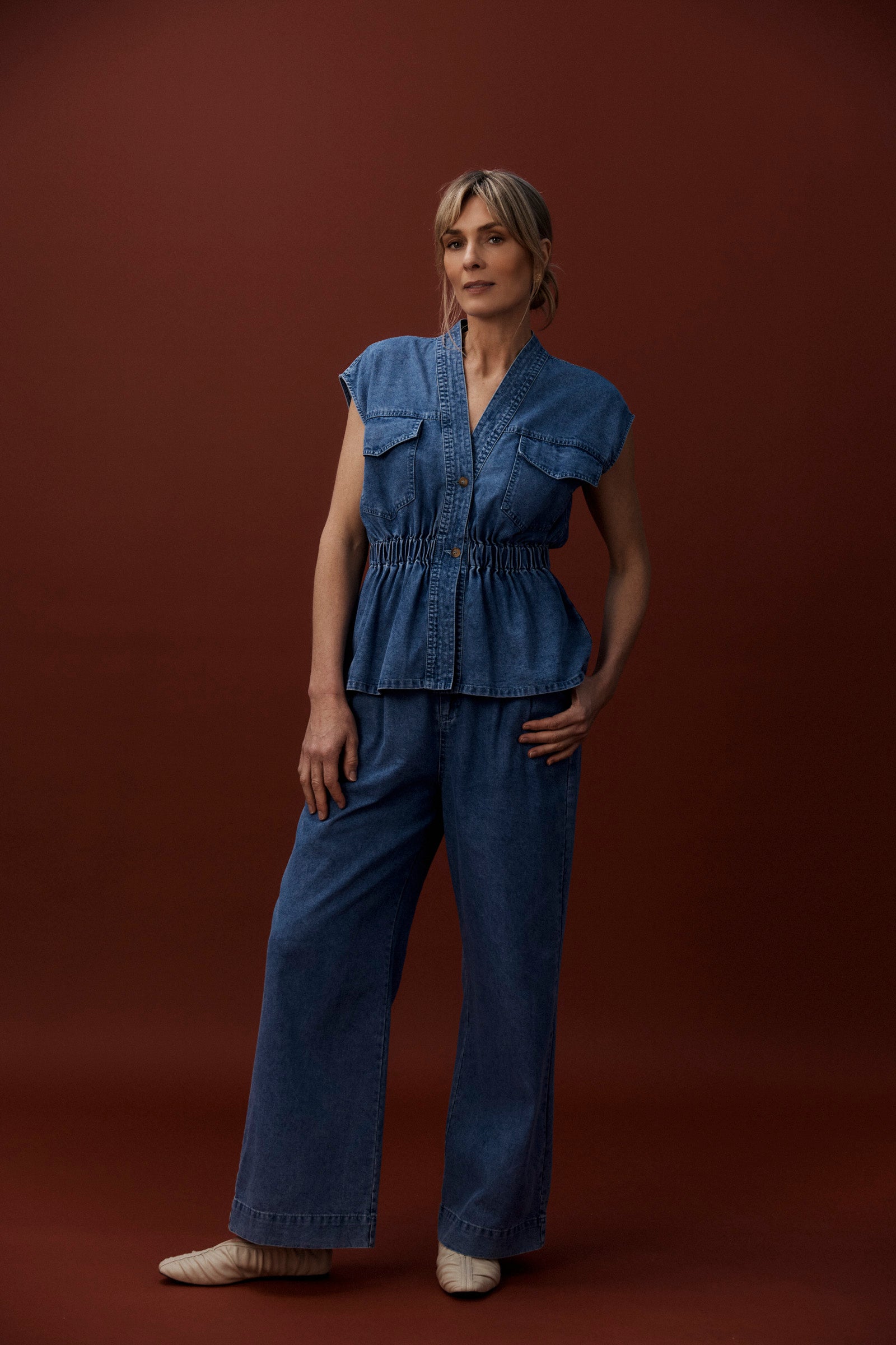 Bodhi Denim Vest - Denim