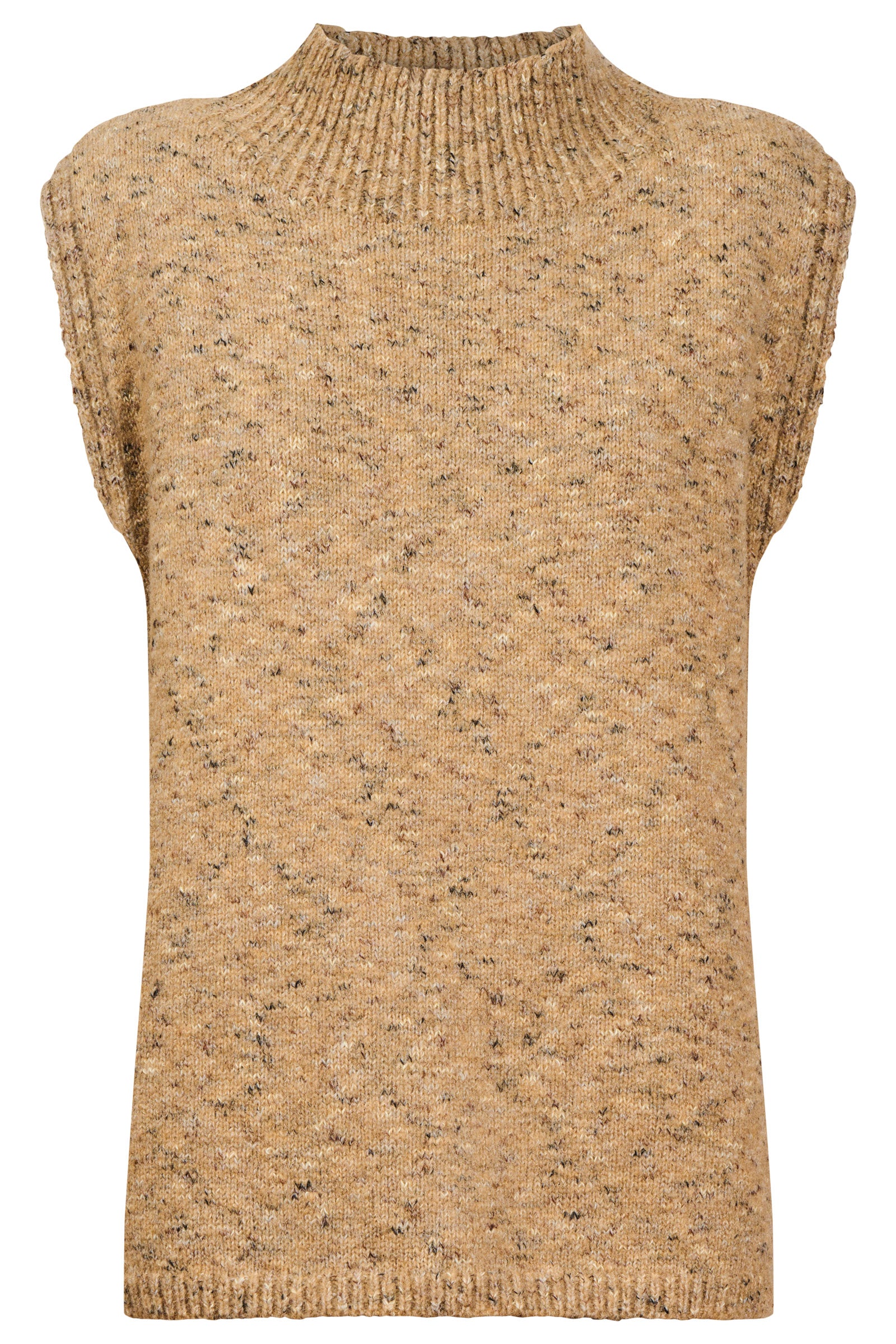 Zarda Knit Vest - Mocha