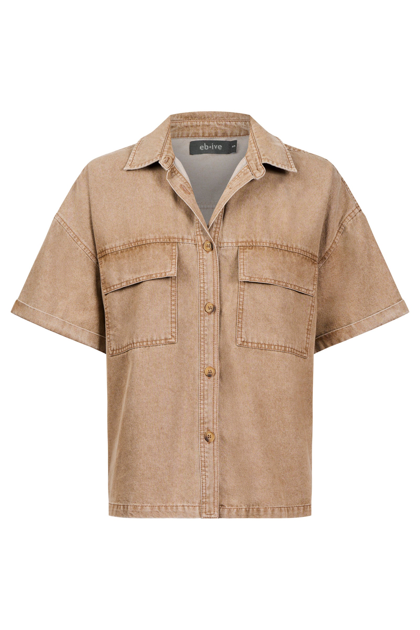 Bodhi Denim Shirt - Fawn