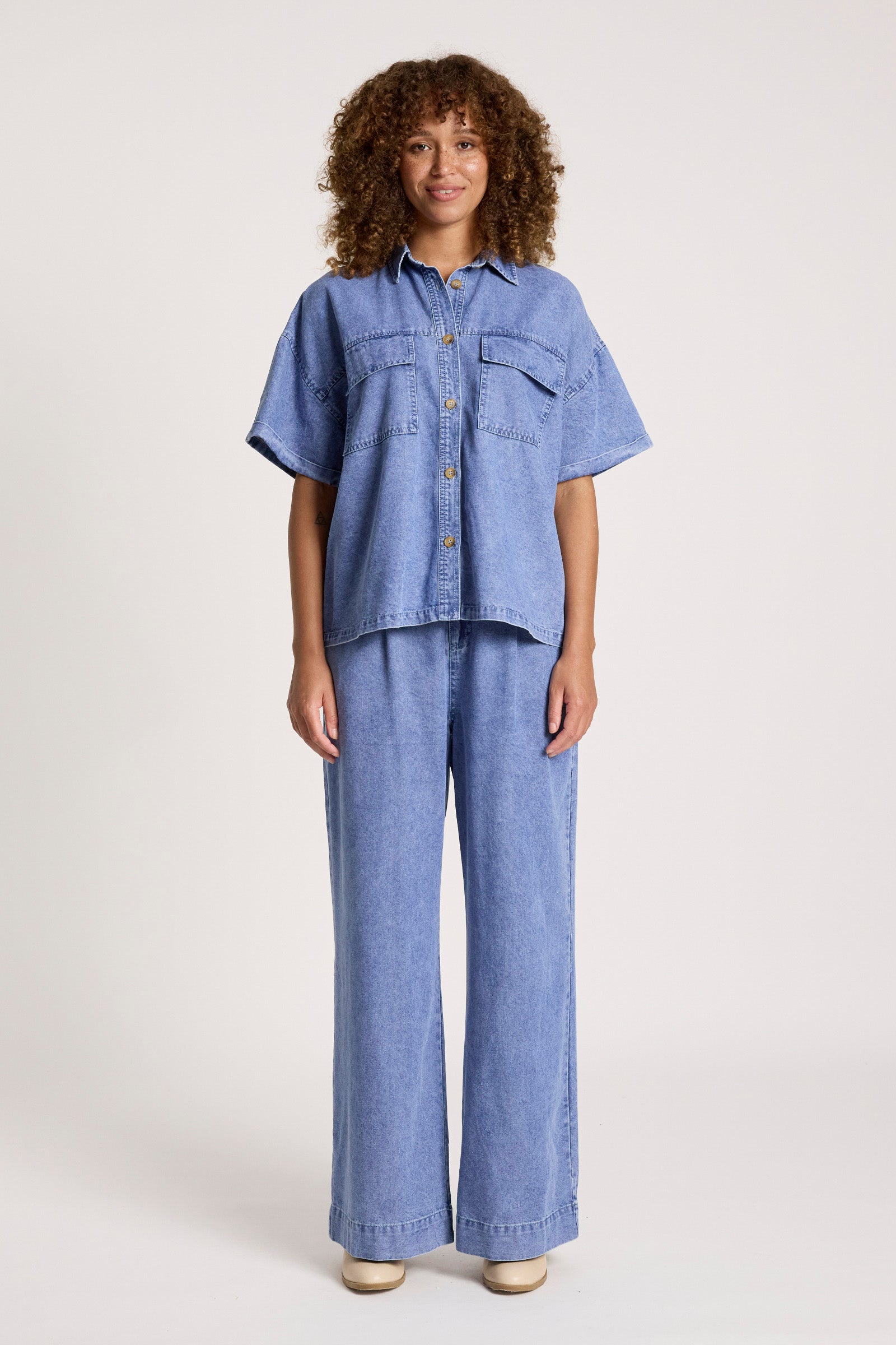 Bodhi Denim Shirt - Denim