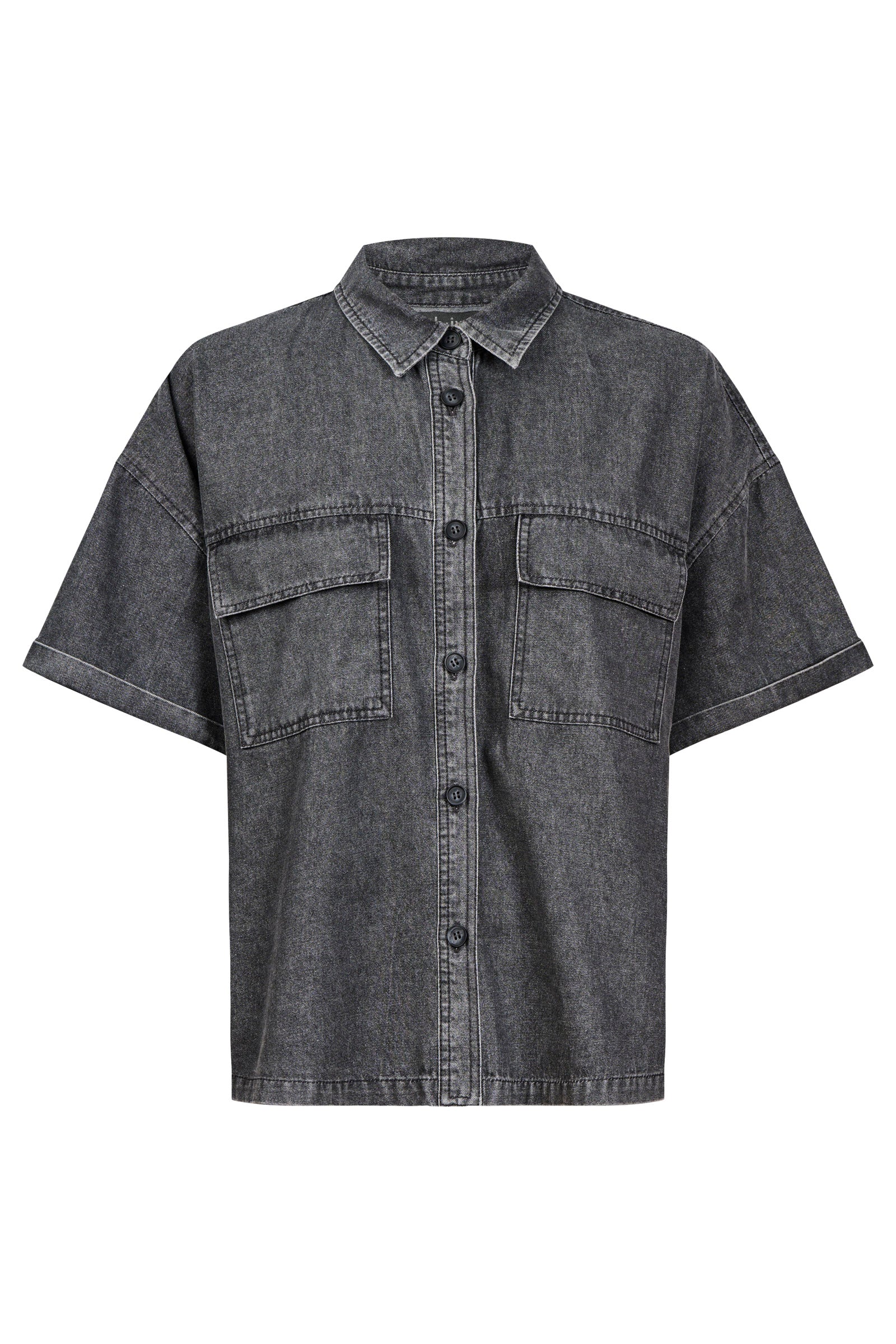 Bodhi Denim Shirt - Black