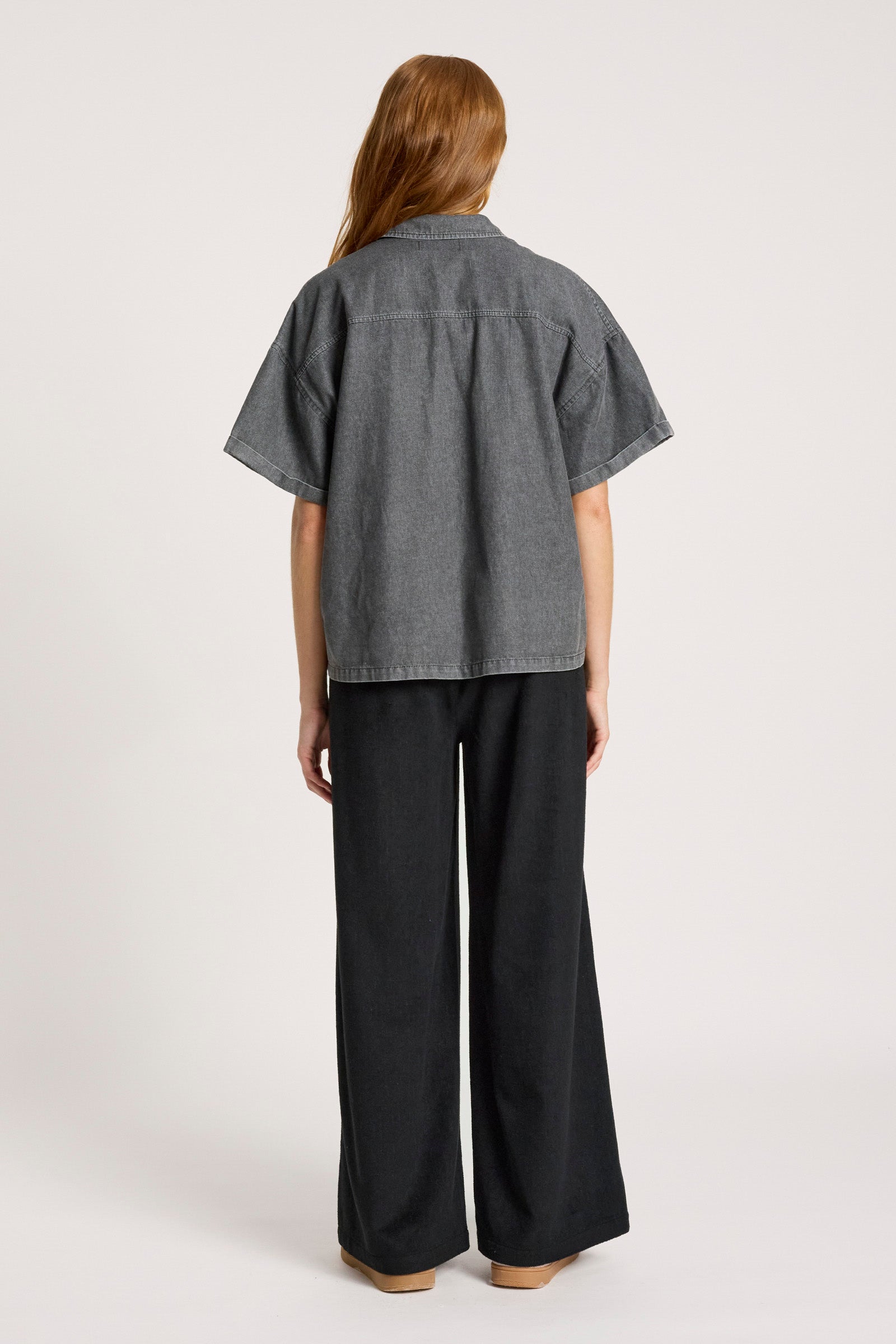 Bodhi Denim Shirt - Black