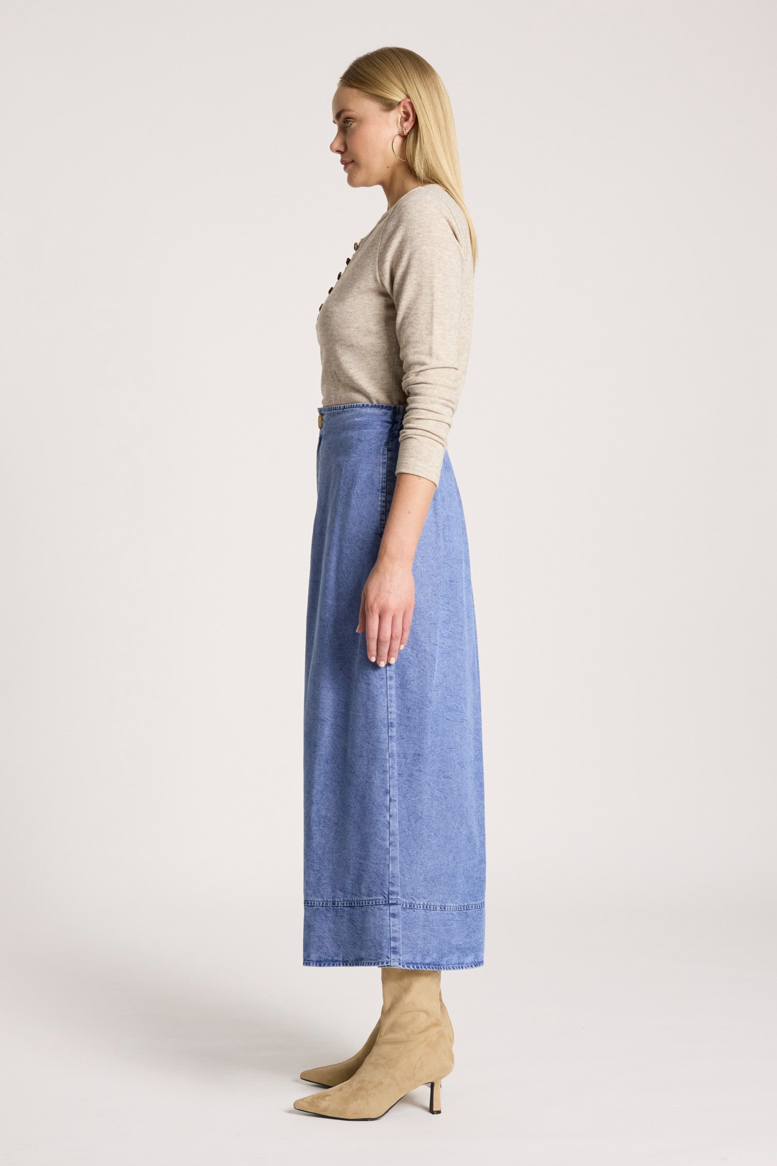 Bodhi Denim Skirt - Denim