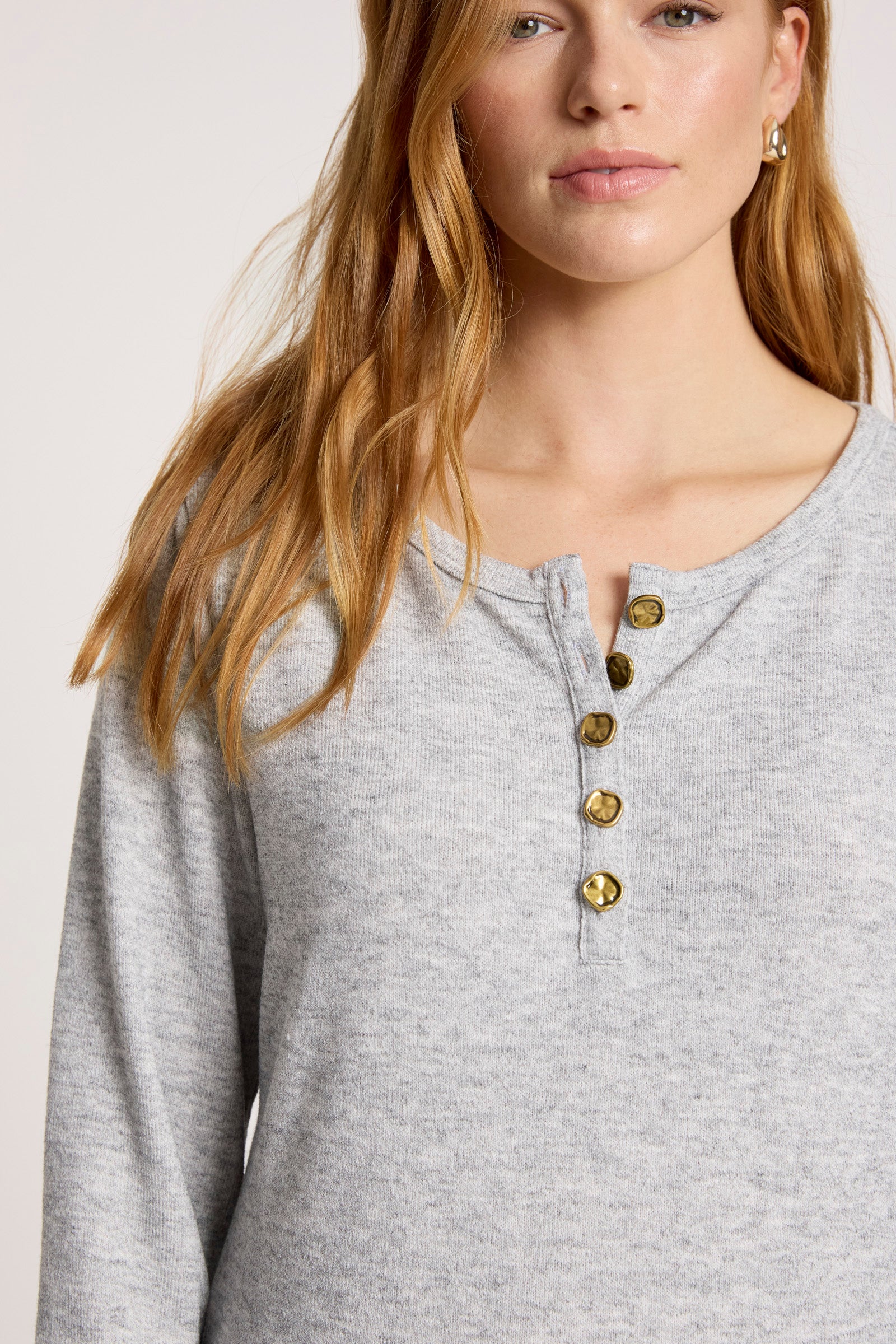 Rumi Long Sleeve Top - Marle