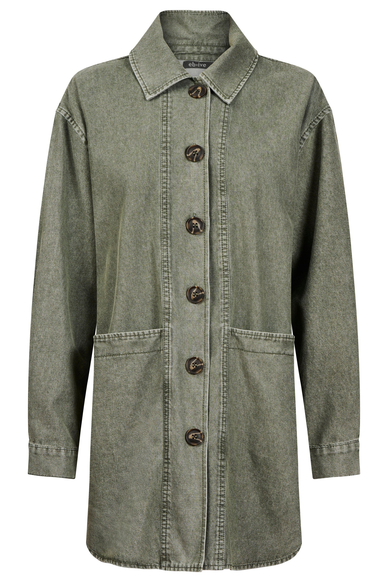 Bodhi Denim Jacket - Olive