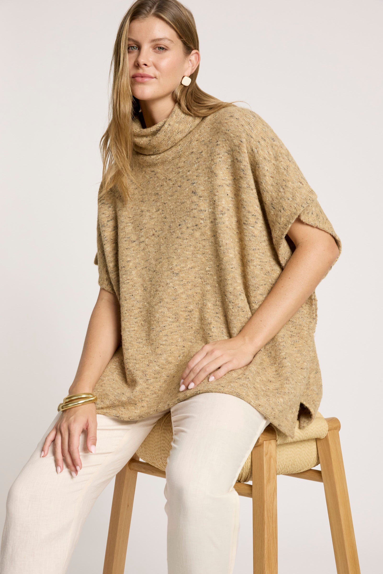 Zarda Poncho - Mocha