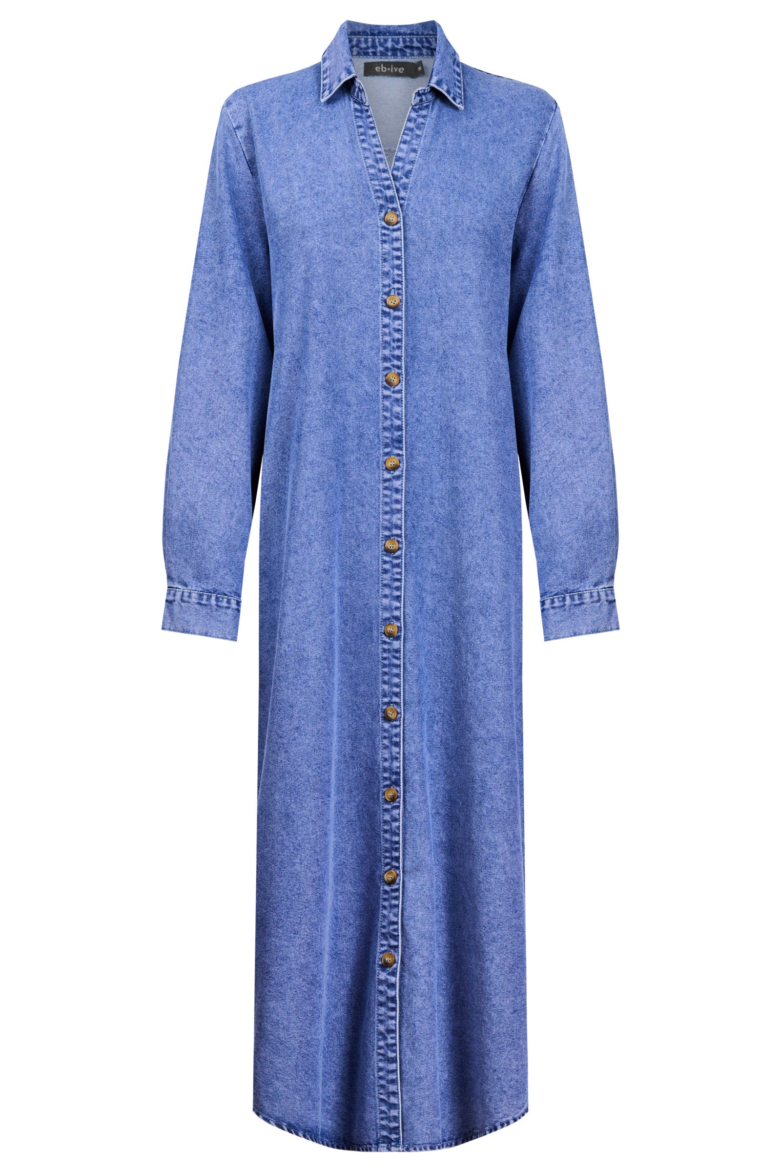 Bodhi Denim Shirt Dress - Denim
