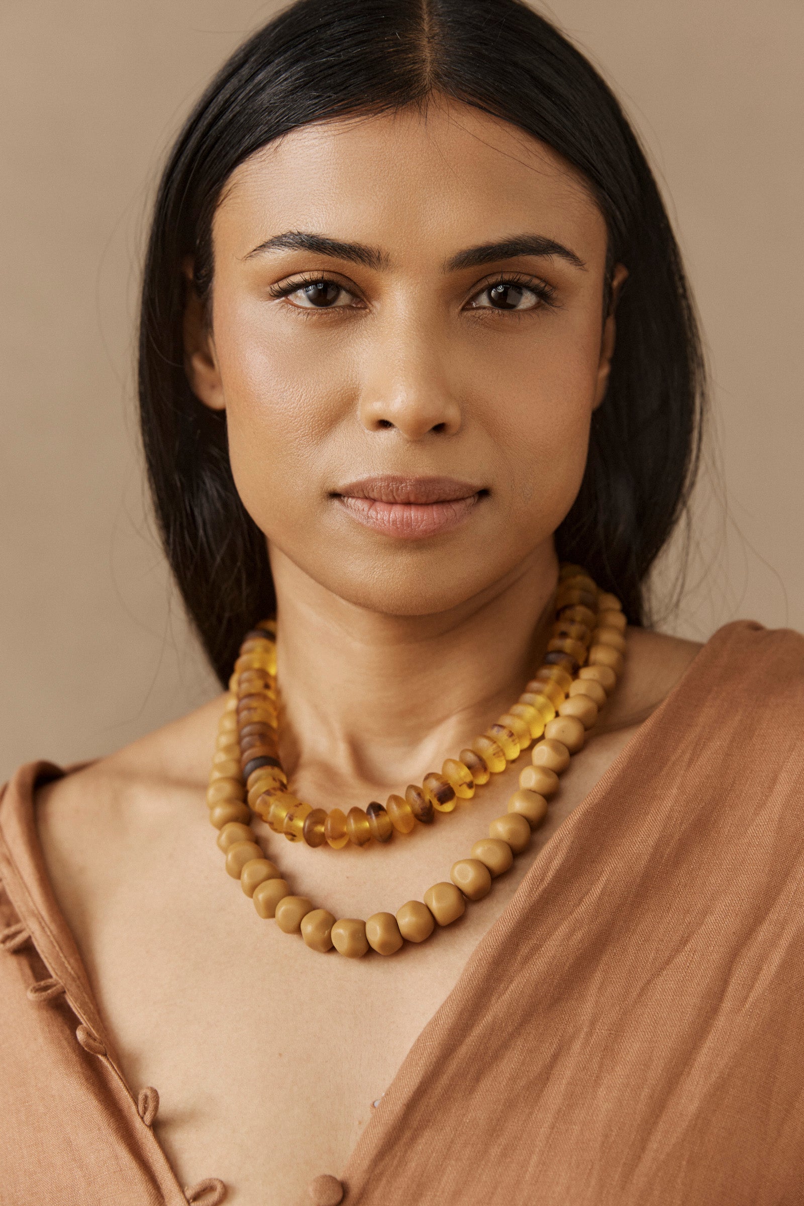 Zarda Necklace - Mocha