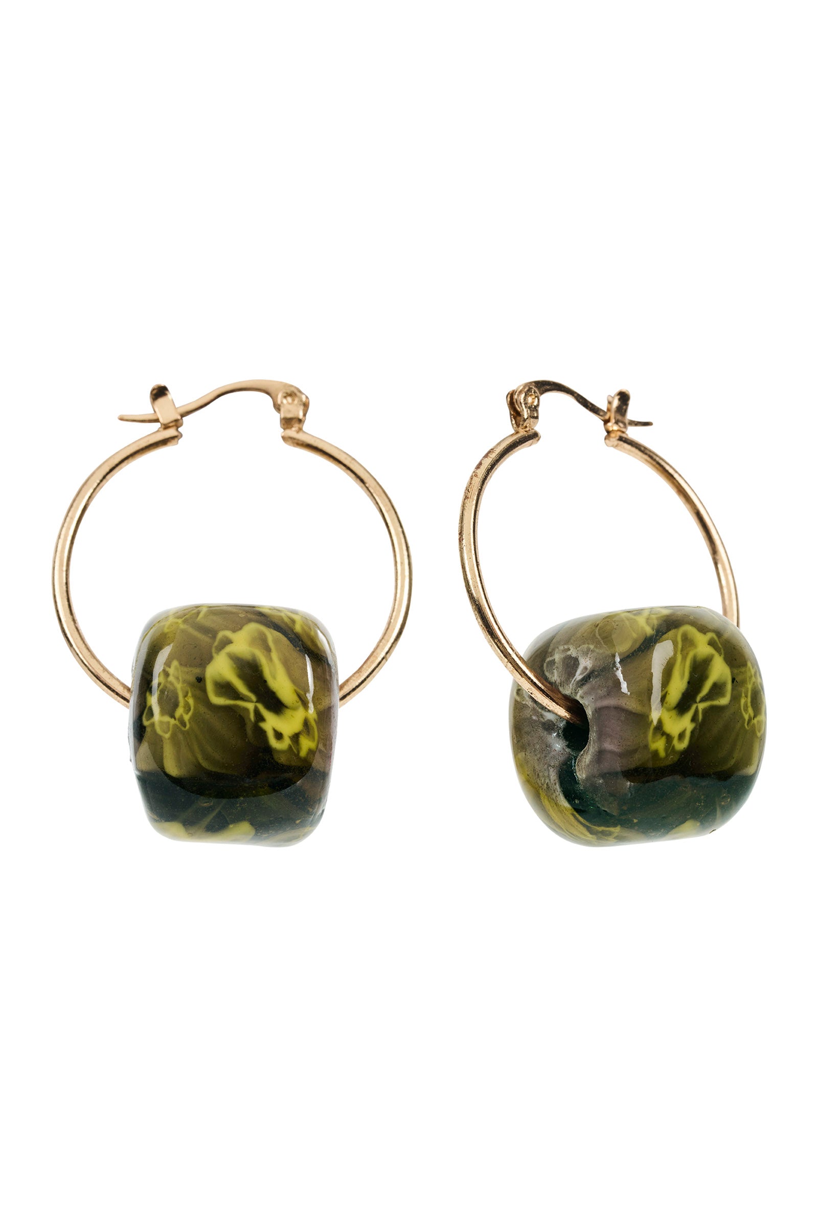 Oman Earring - Bead Hoop