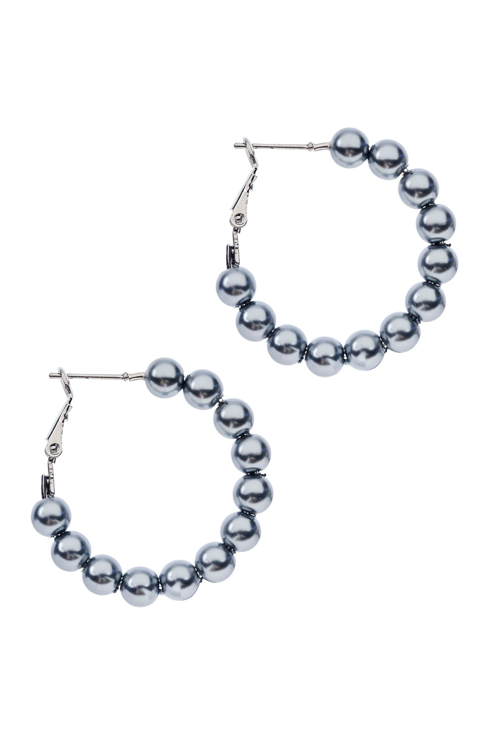 Rumi Pearl Earring - Silver Pearl