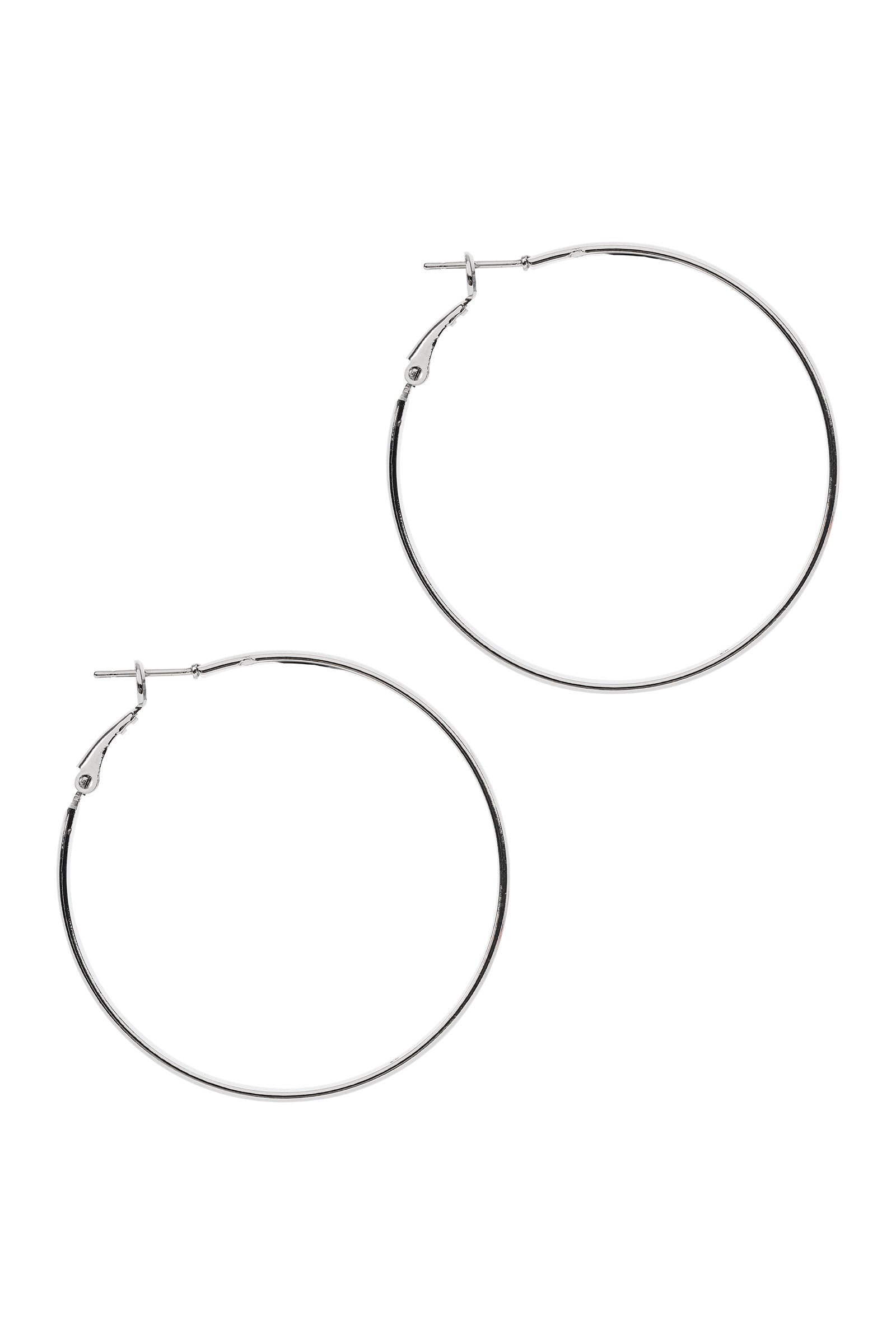 Rumi Hoop Earring - Silver
