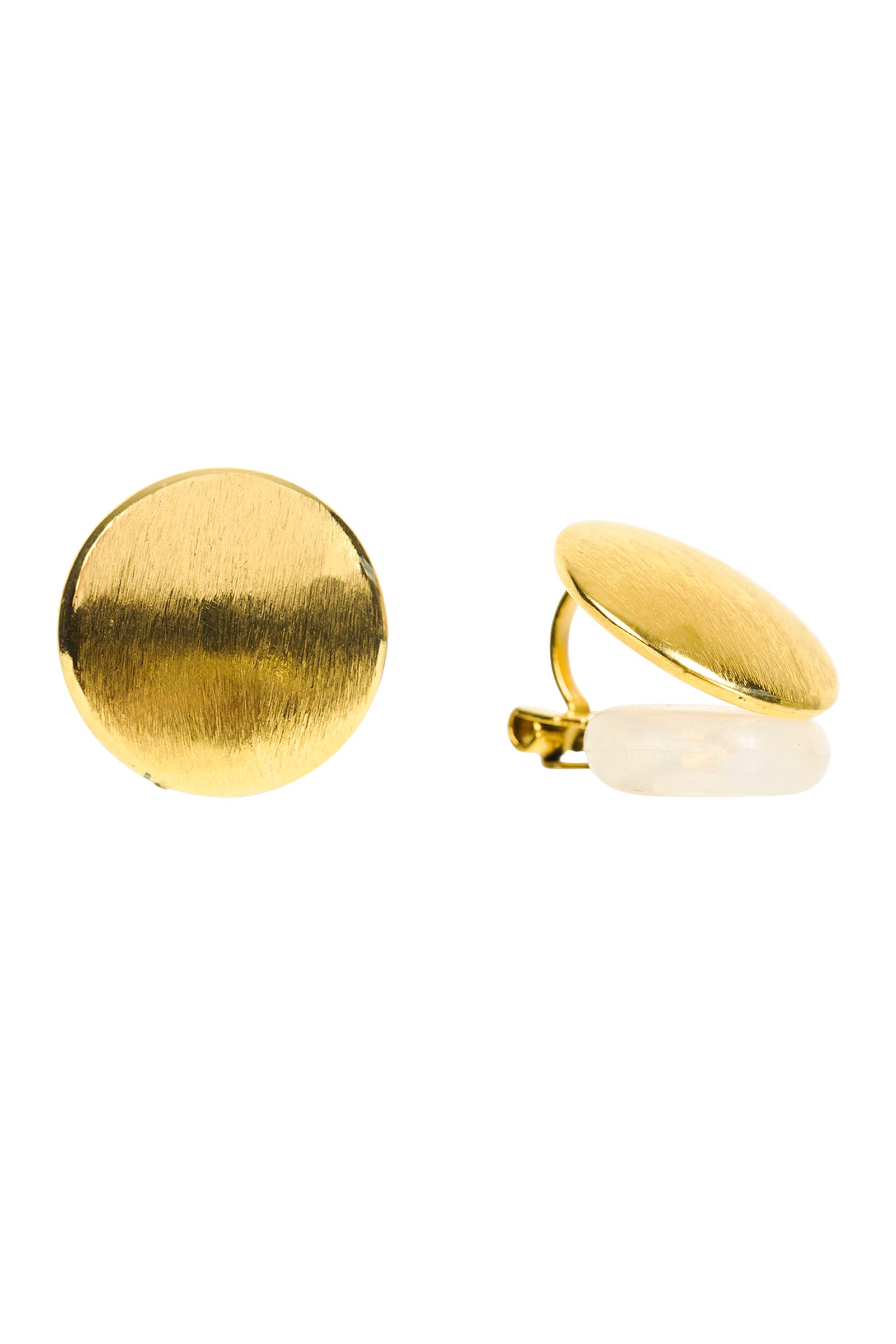 Heritage Clip On Earring - Gold Sphere
