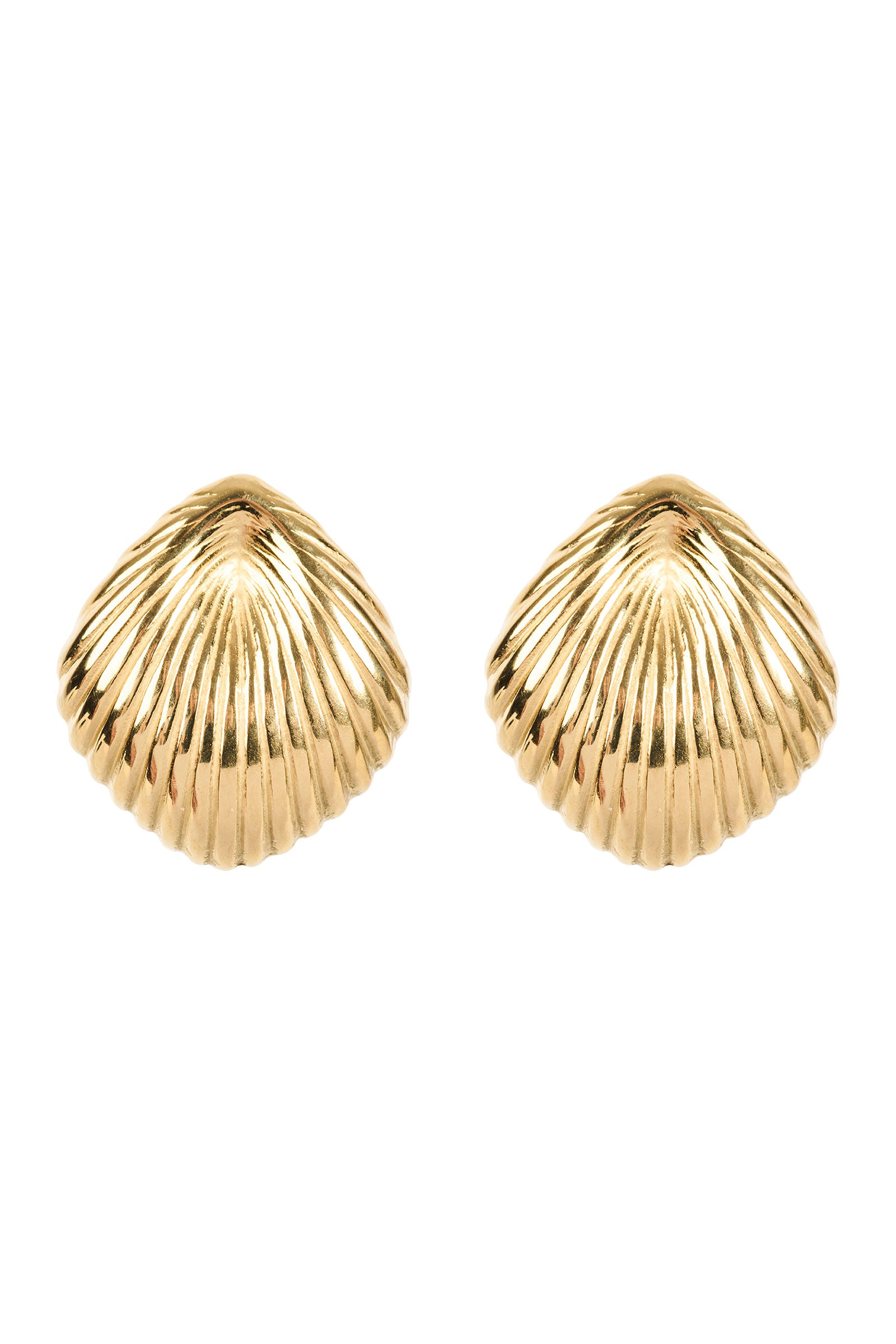 San Drop Earring - Gold Lead