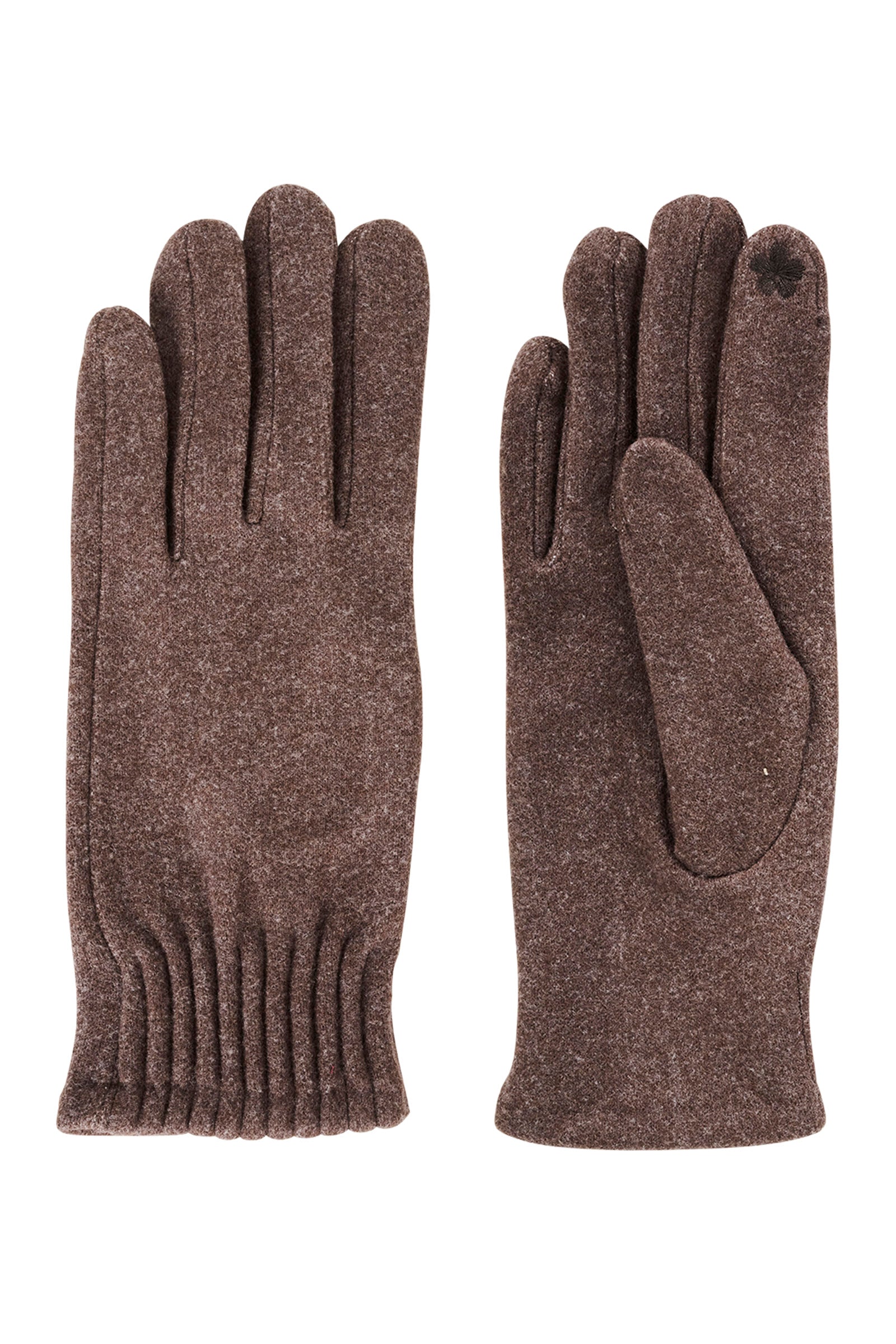 Berber Rib Glove - Cocoa