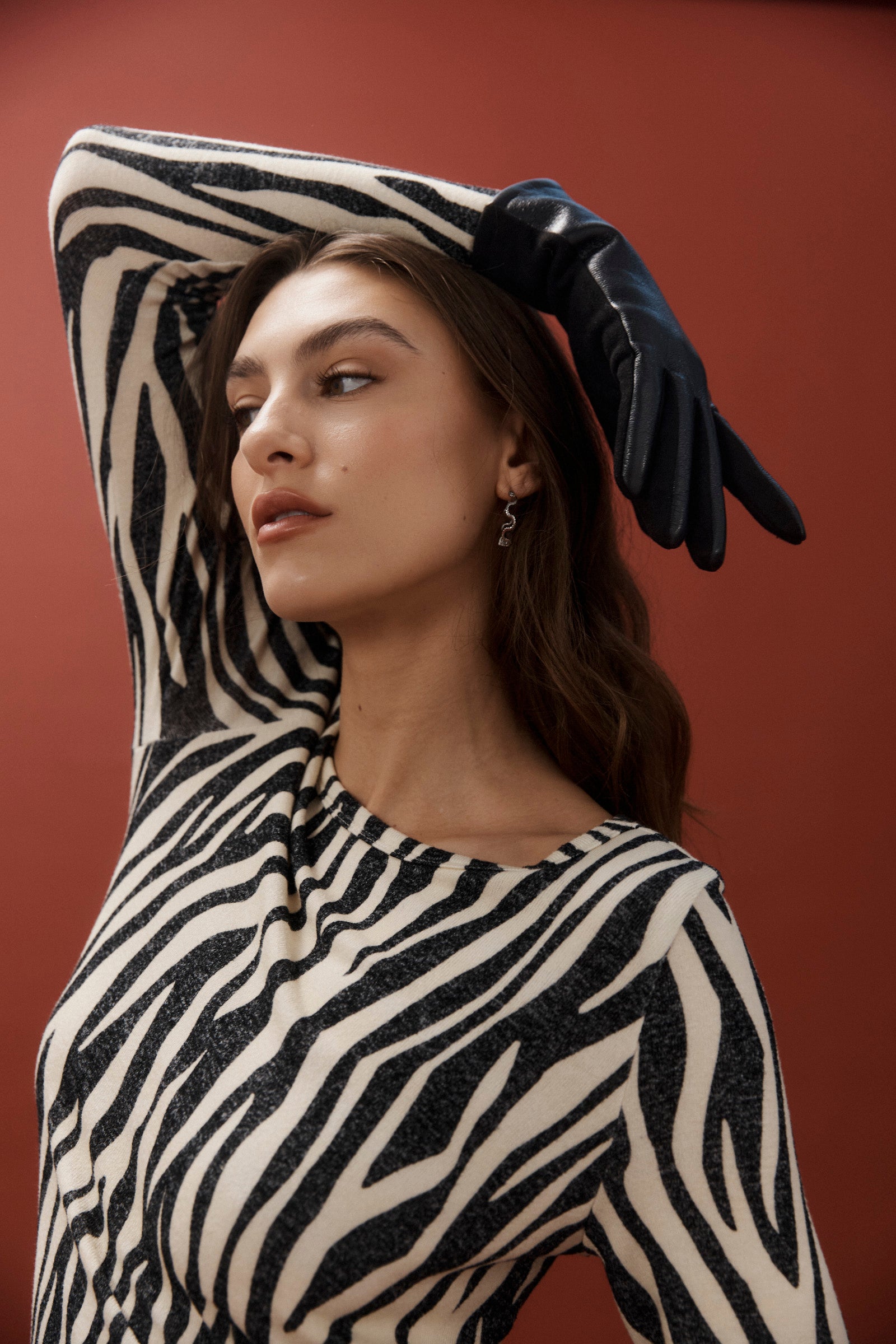 Himba Scallop Hoop - Silver