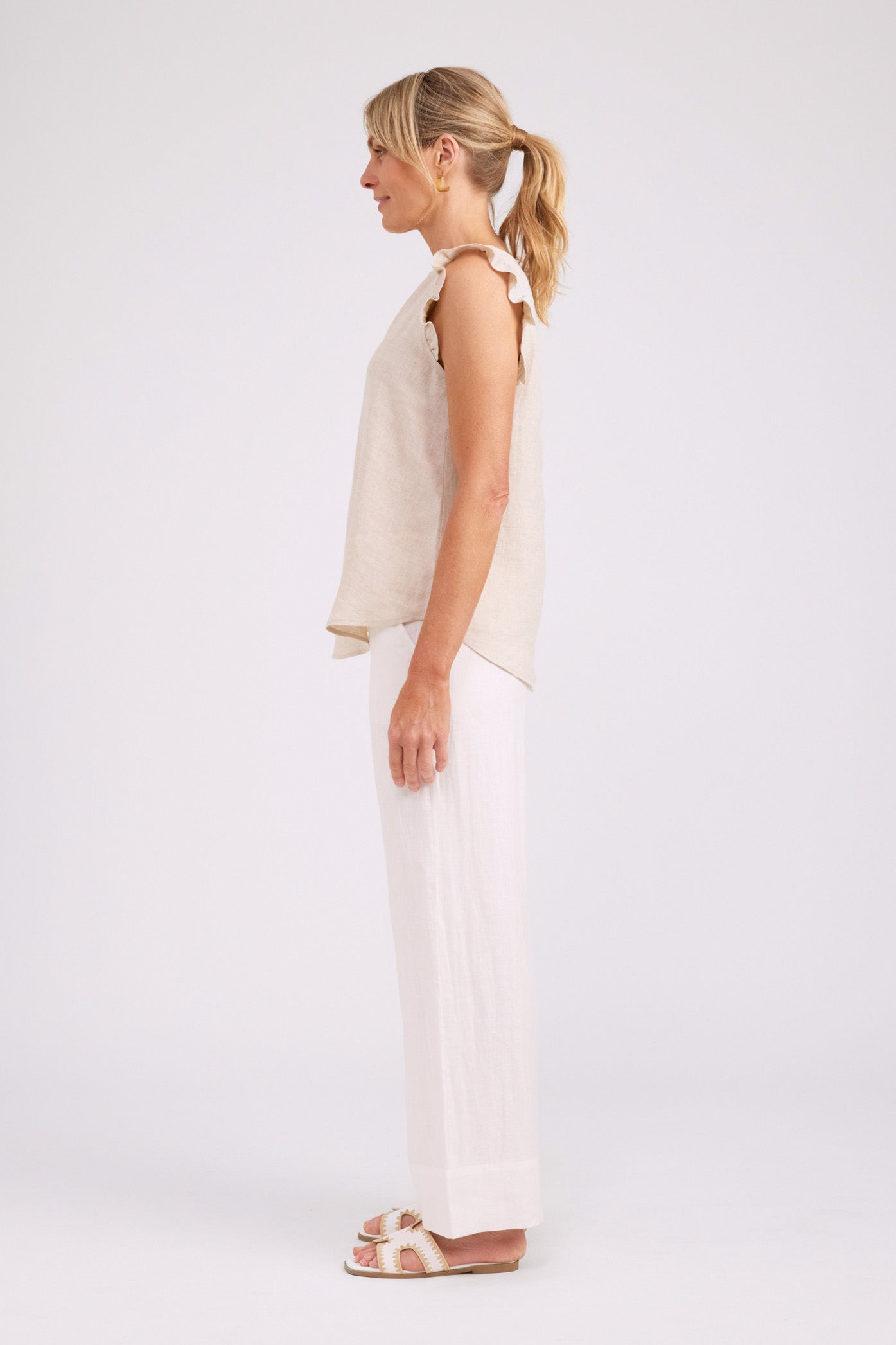 Studio Frill Tank - Tusk