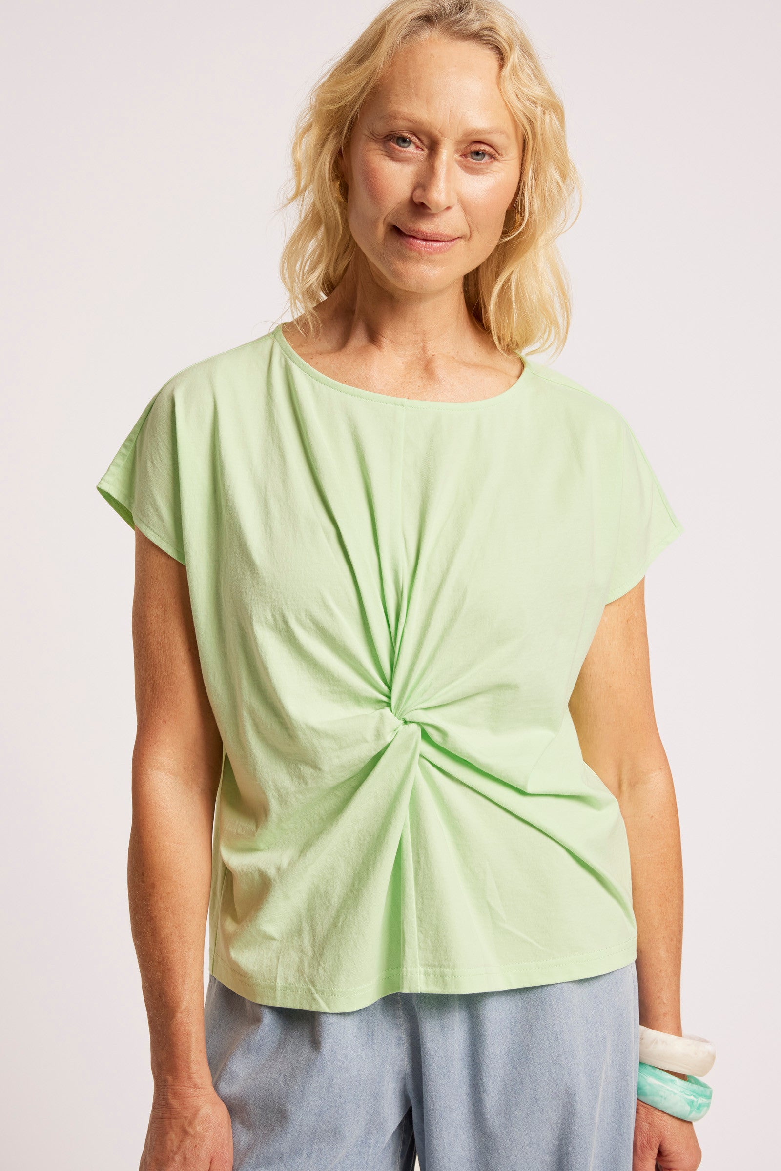 Casa Twist Tshirt - Mint