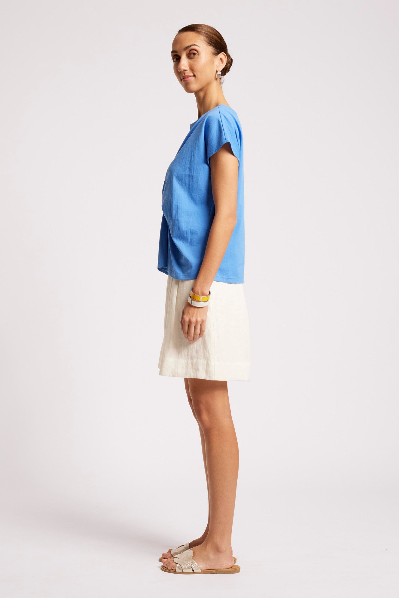 Casa Twist Tshirt - Marine