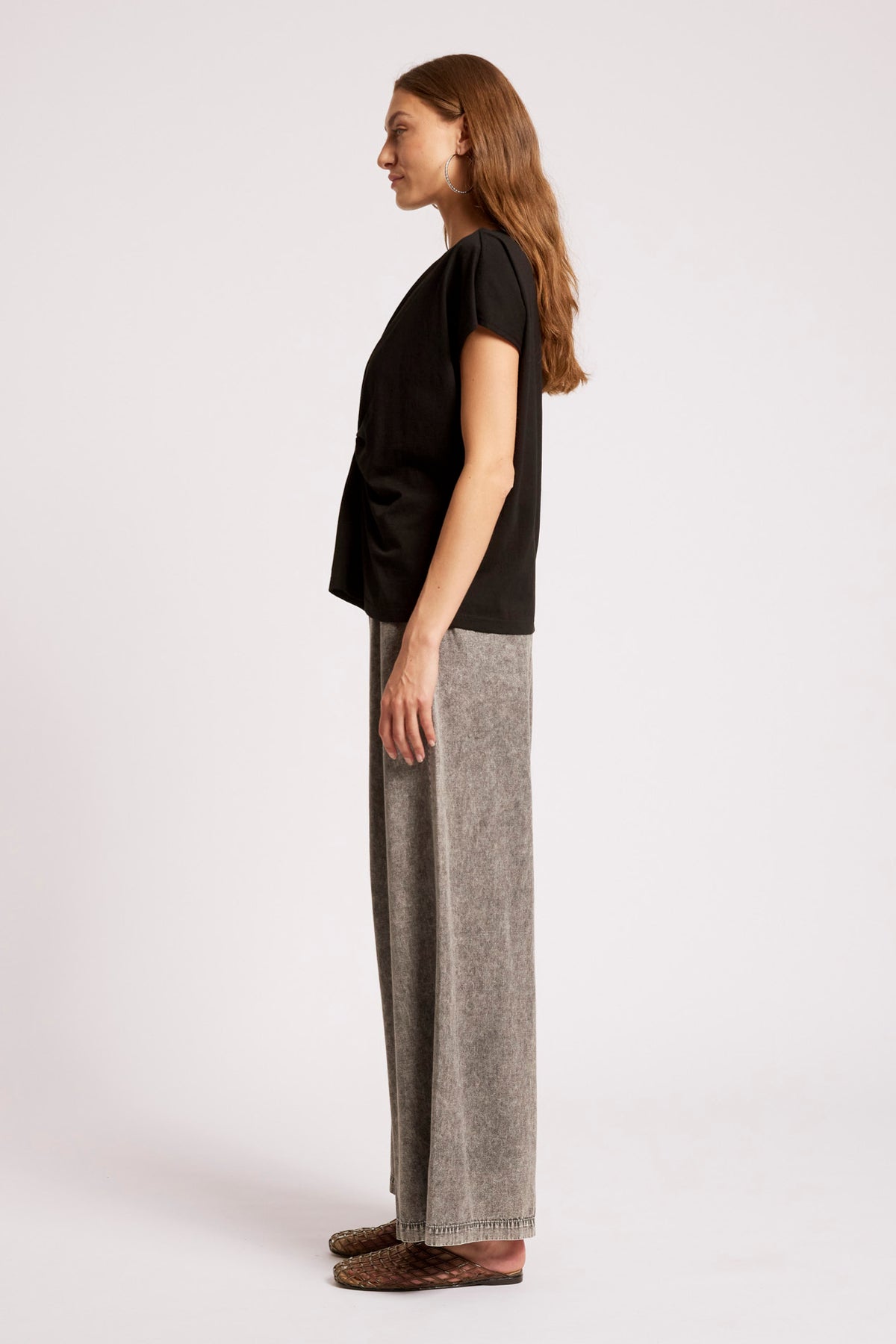 Casa Twist Tshirt - Black