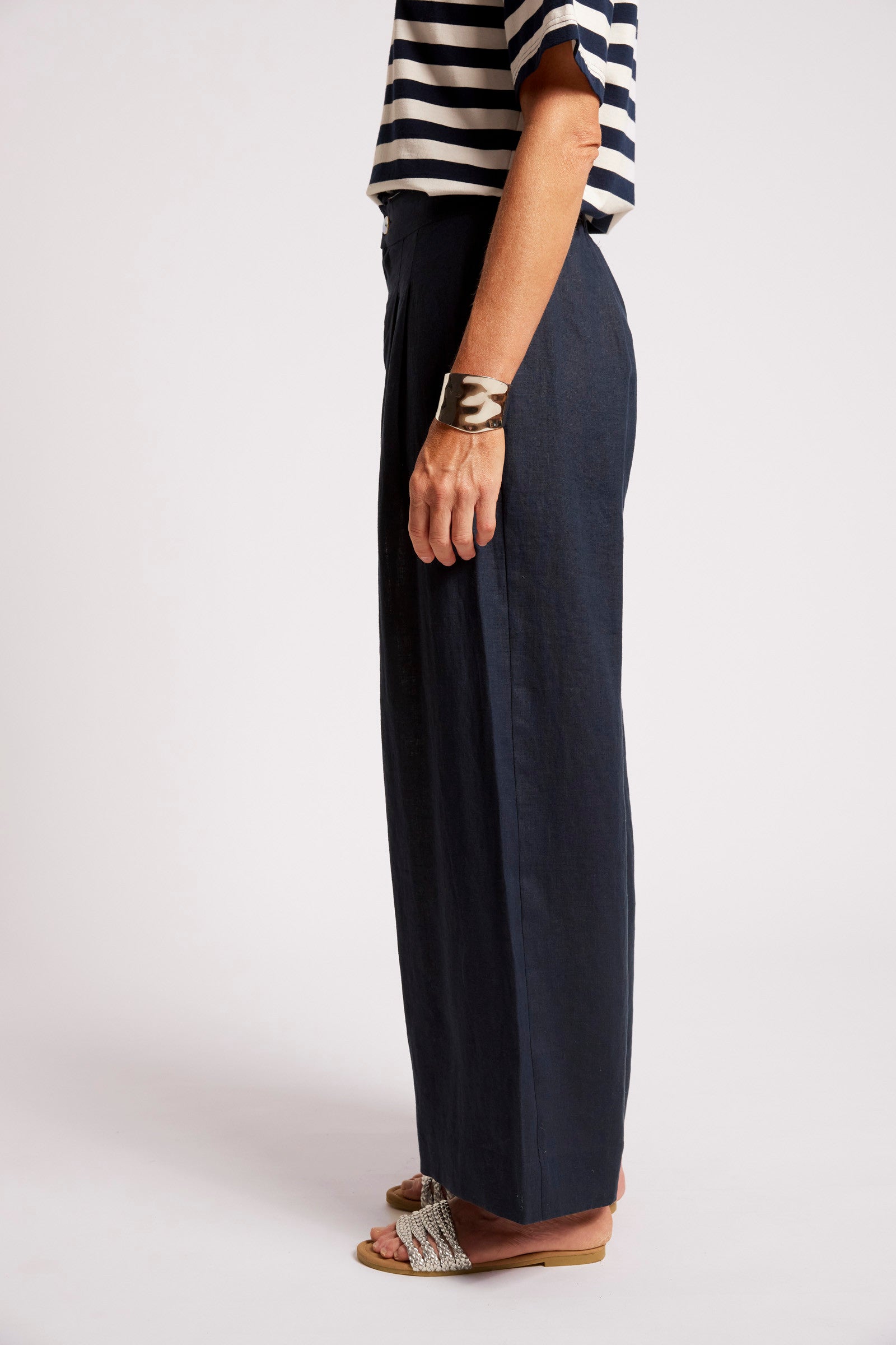 Cove Palazzo Pant - Indigo