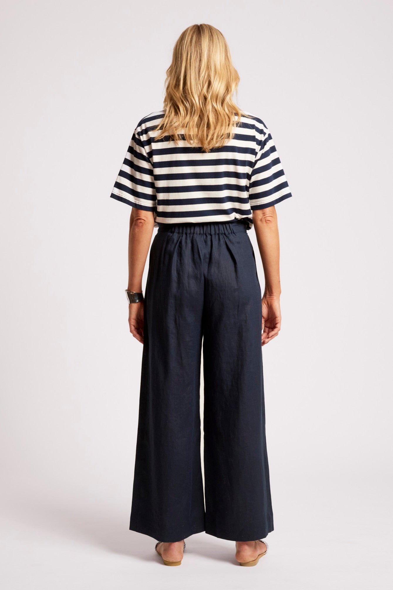 Cove Palazzo Pant - Indigo