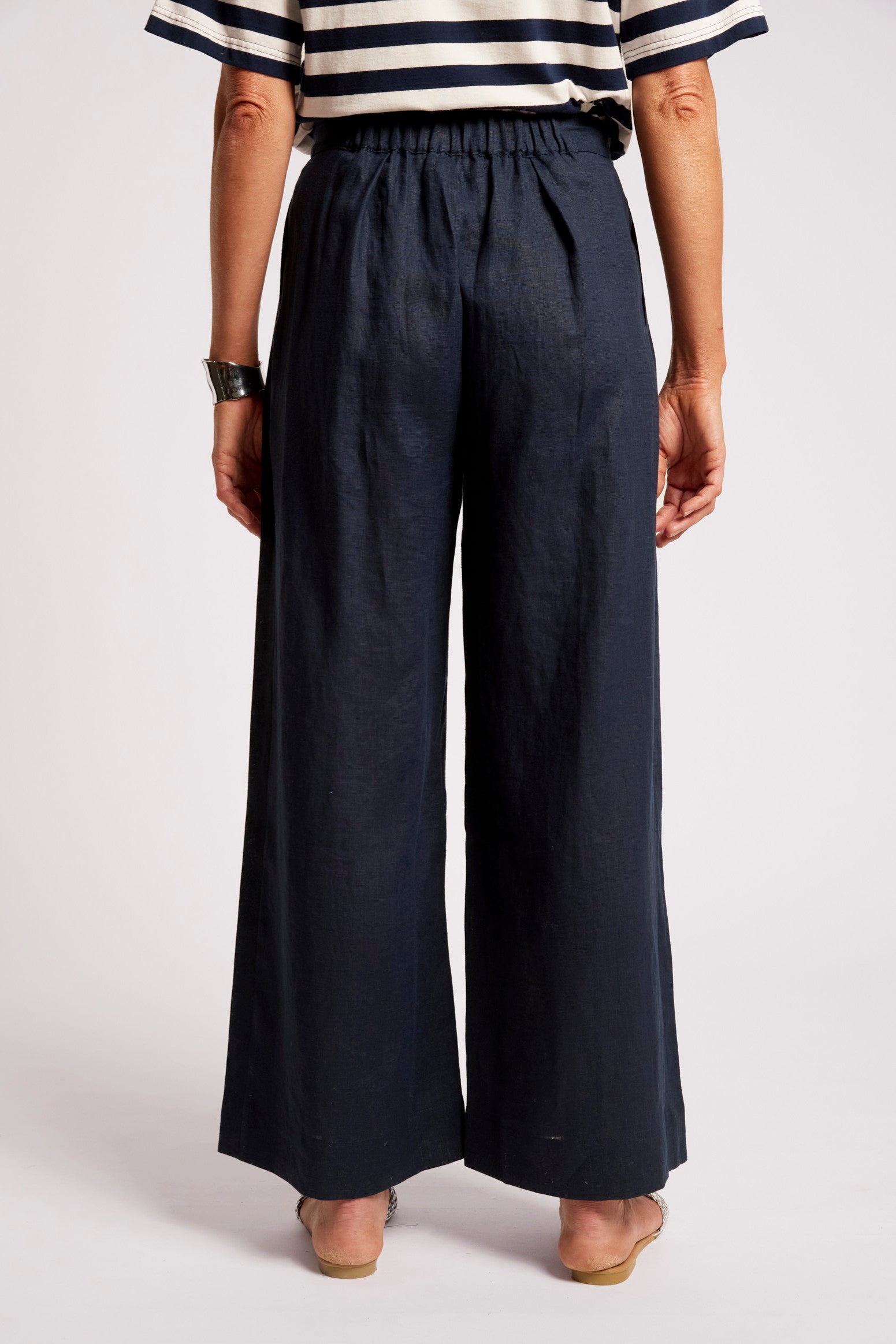 Cove Palazzo Pant - Indigo