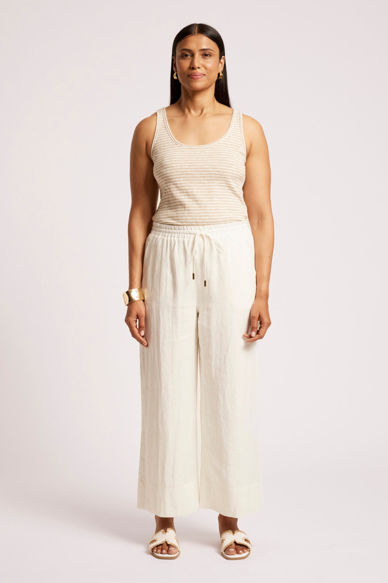Cove Relaxed Pant - White