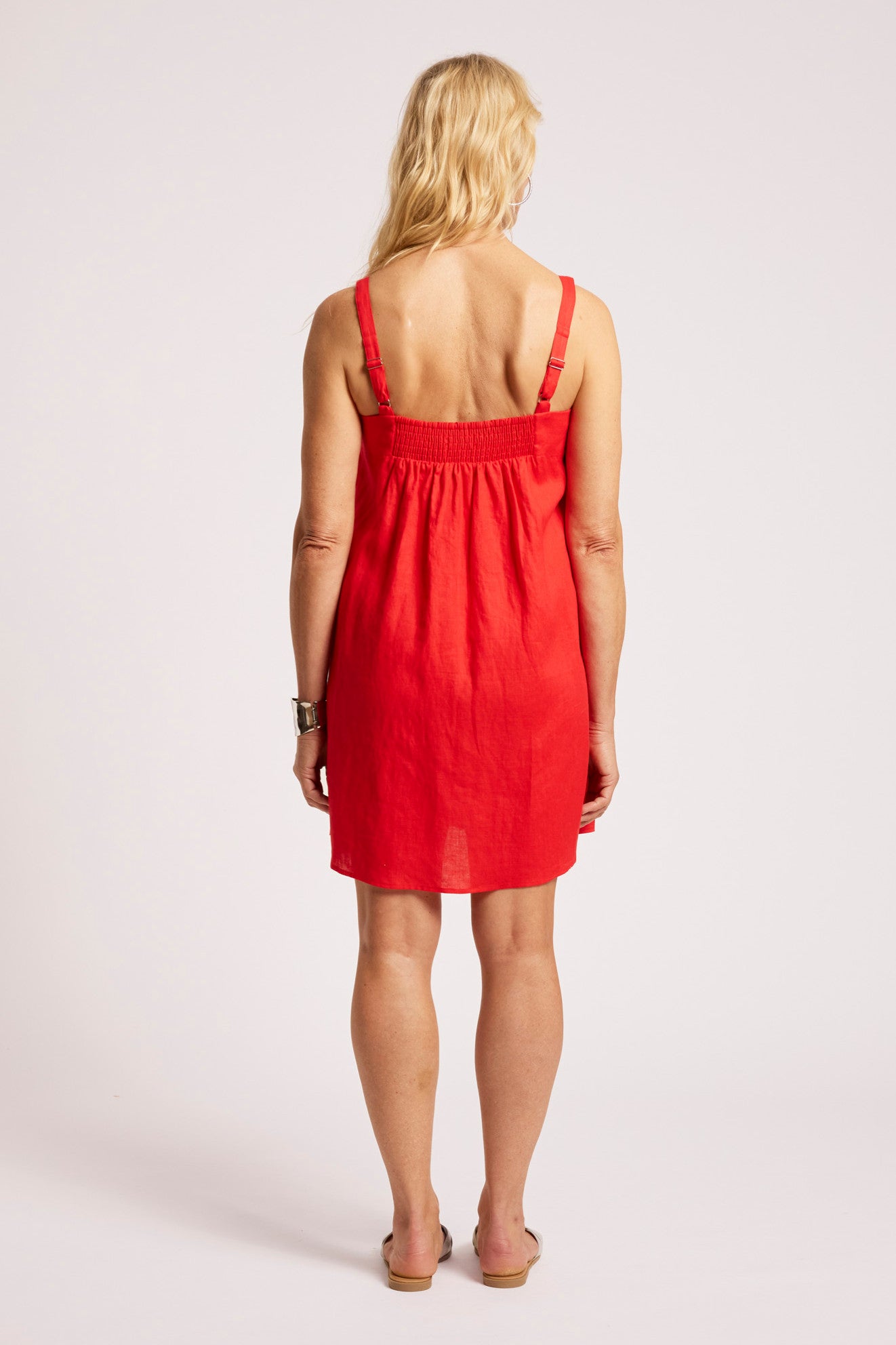 Cove Tank Dress - Aperol