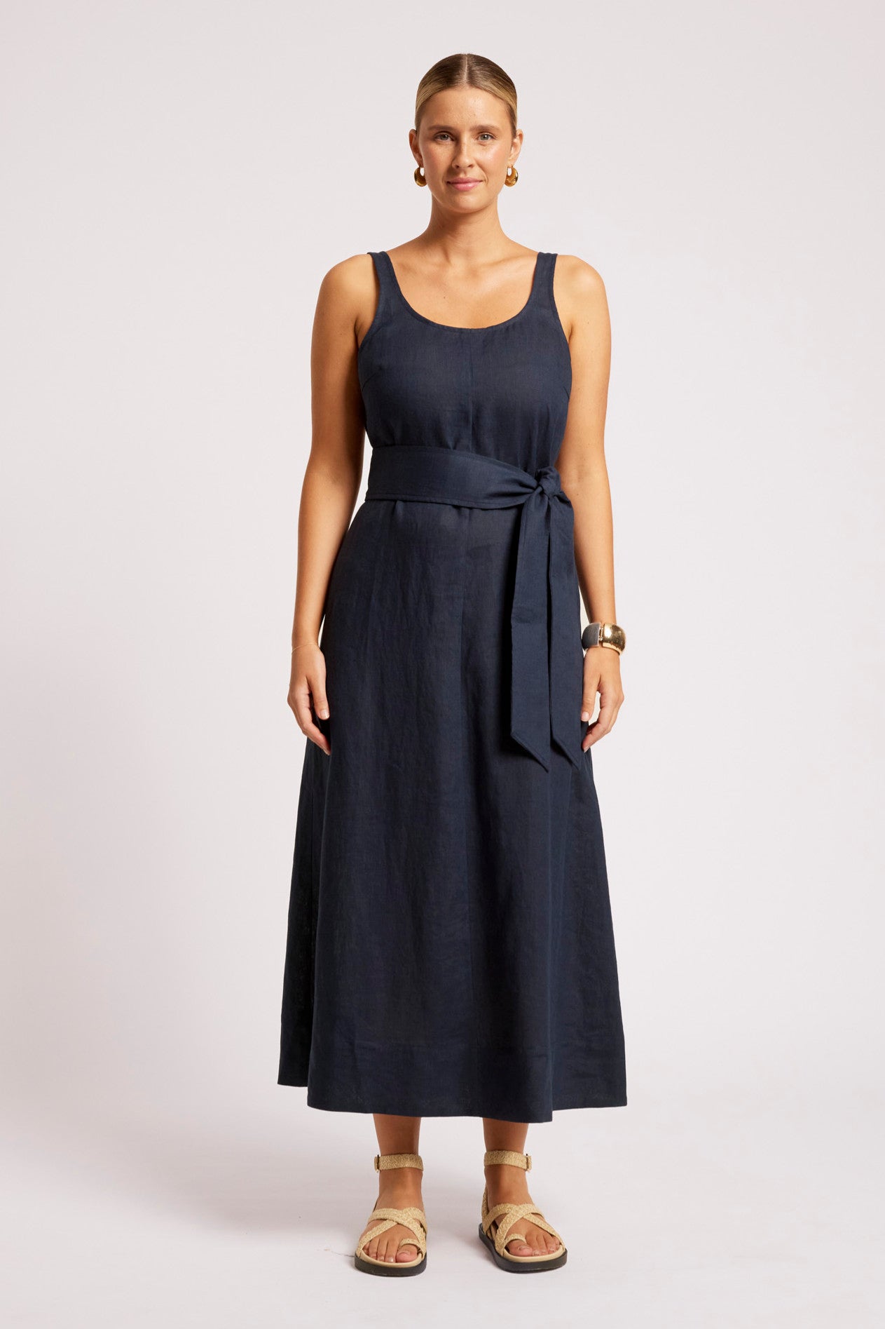 Cove Tank Maxi Dress - Indigo