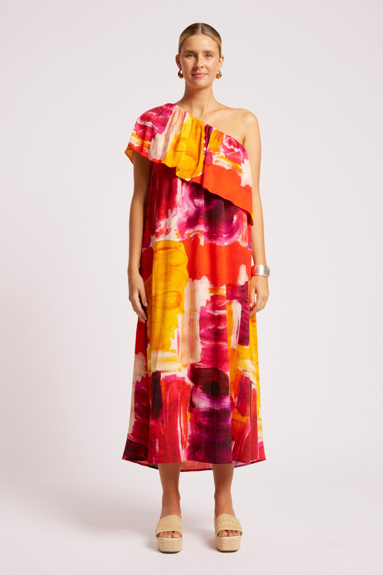 Palmera Off Shoulder Dress - Solara