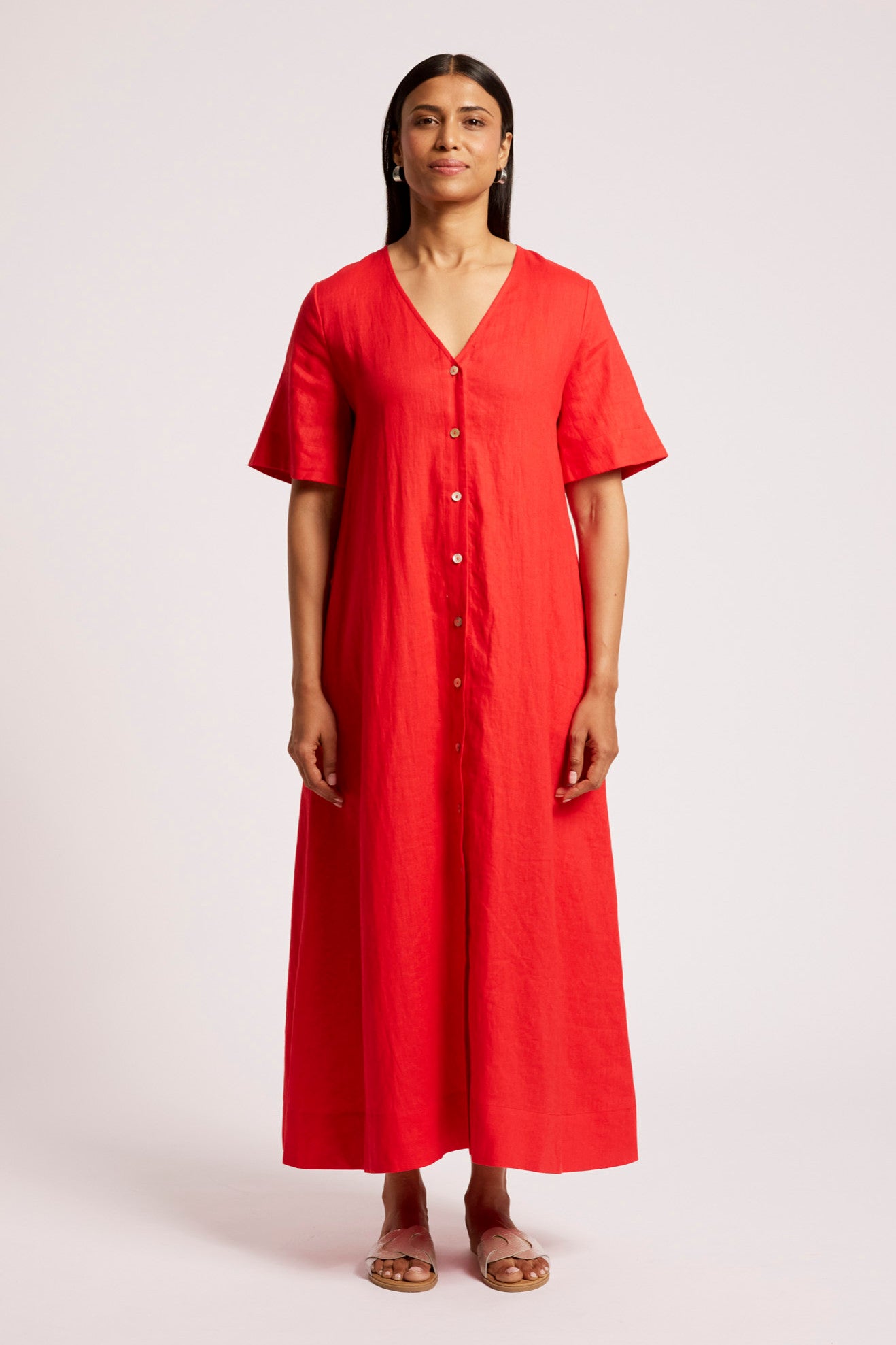 Cove Maxi Dress - Aperol