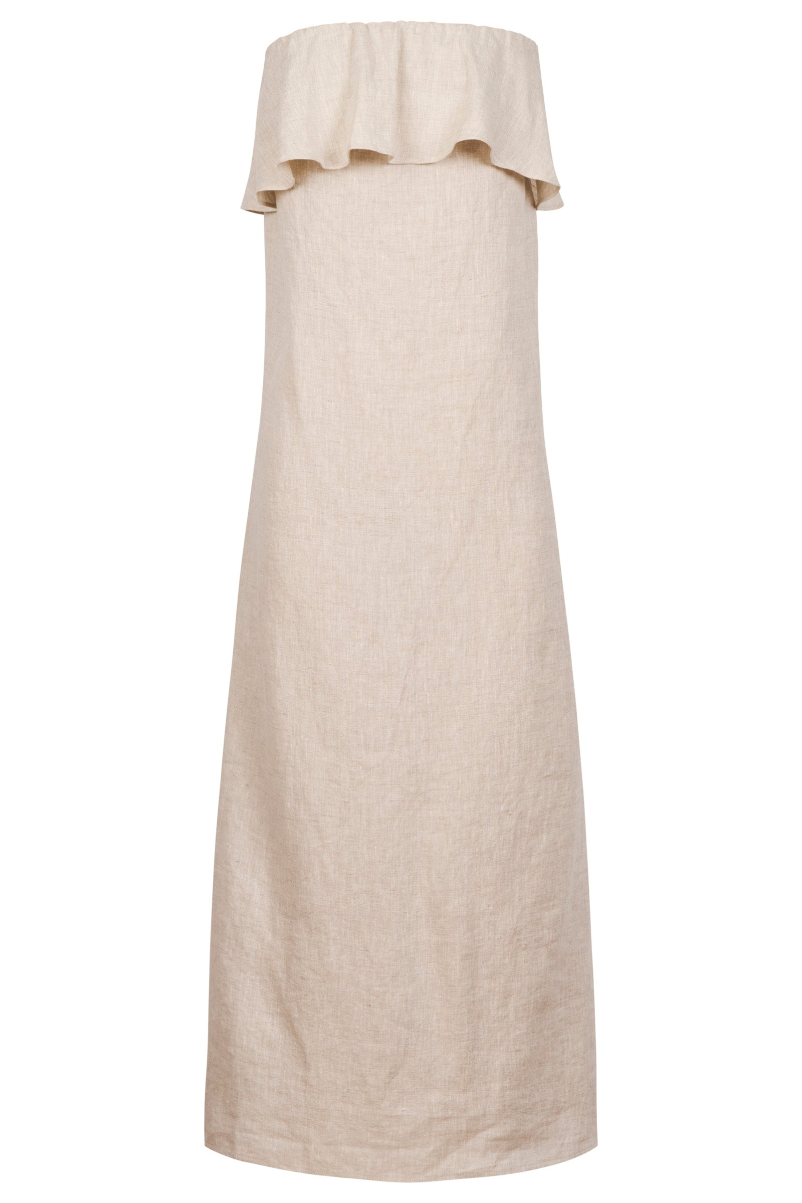 Maris Strapless Dress - Tusk