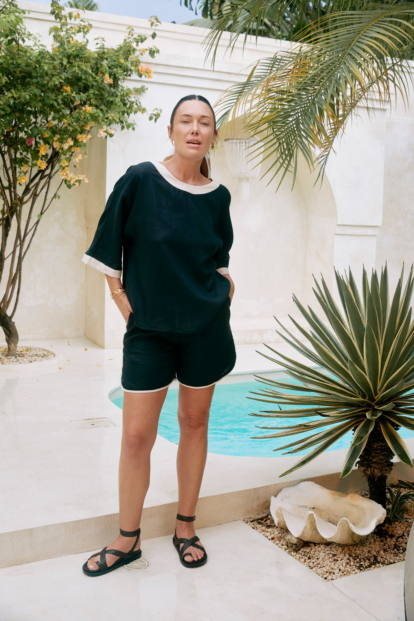 Maris Splice Short - Black / Tusk