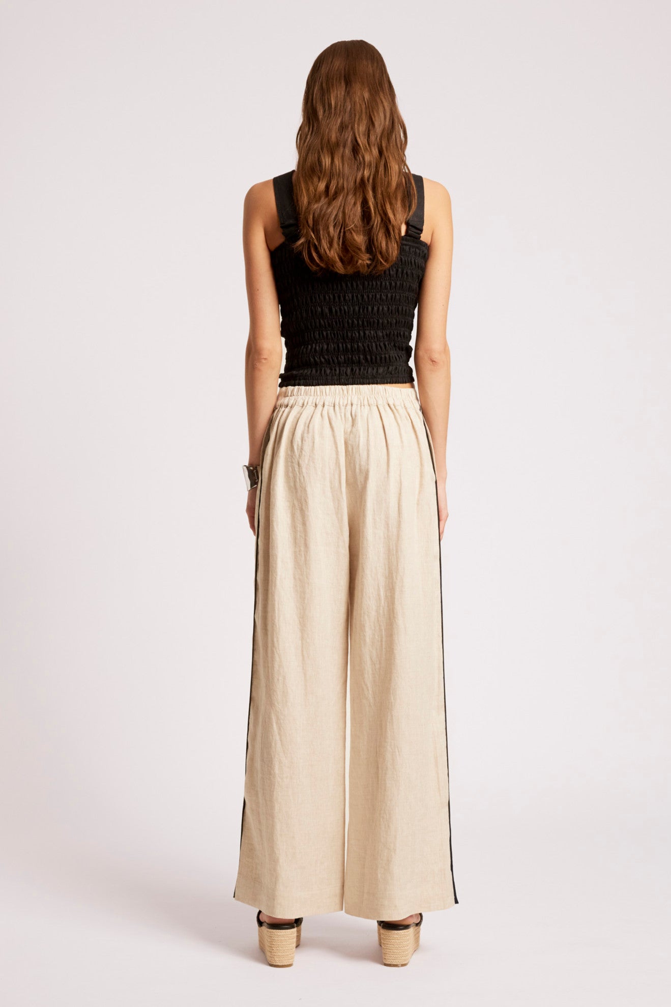 Maris Splice Pant - Tusk / Black