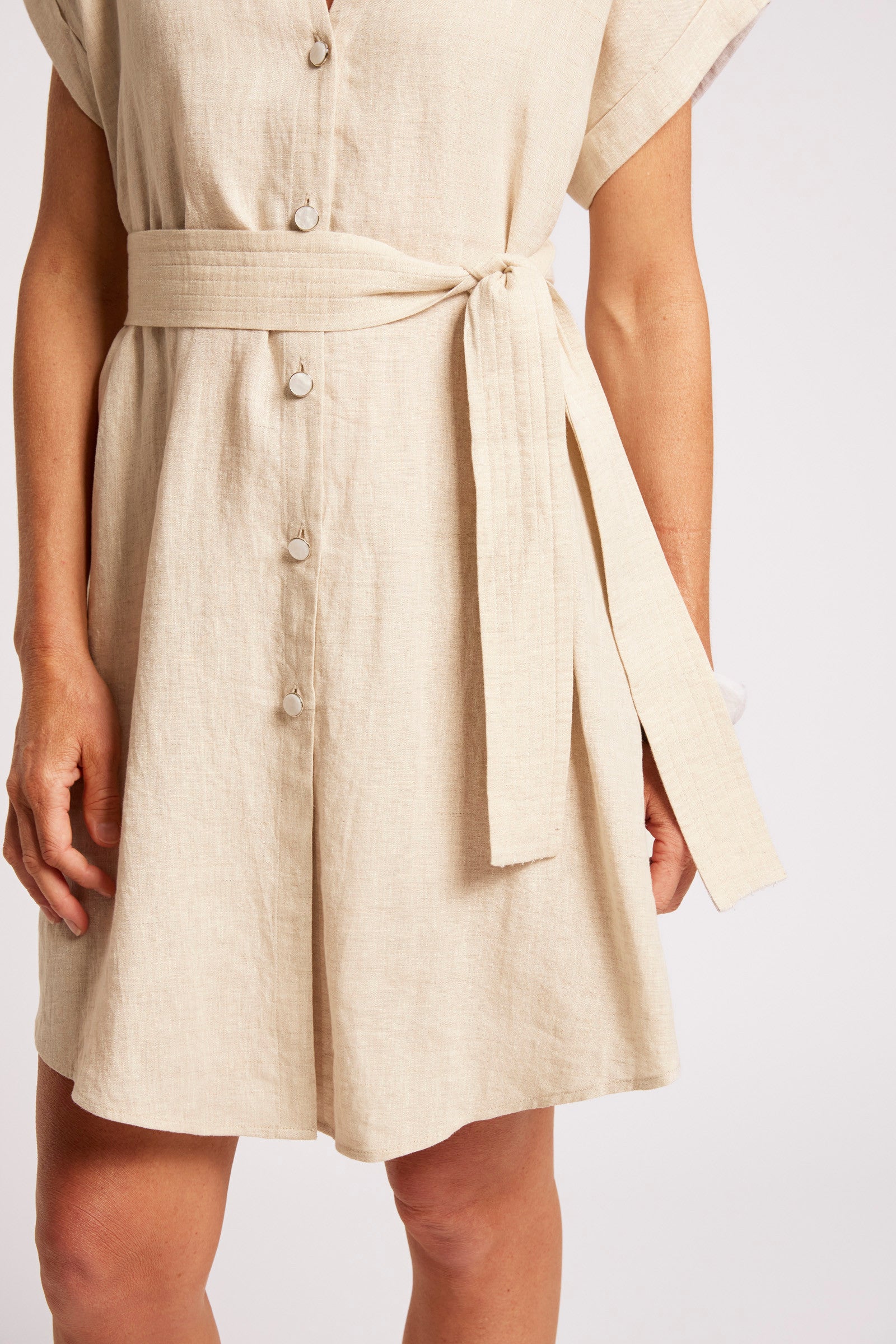 Maris Shirt Dress - Tusk
