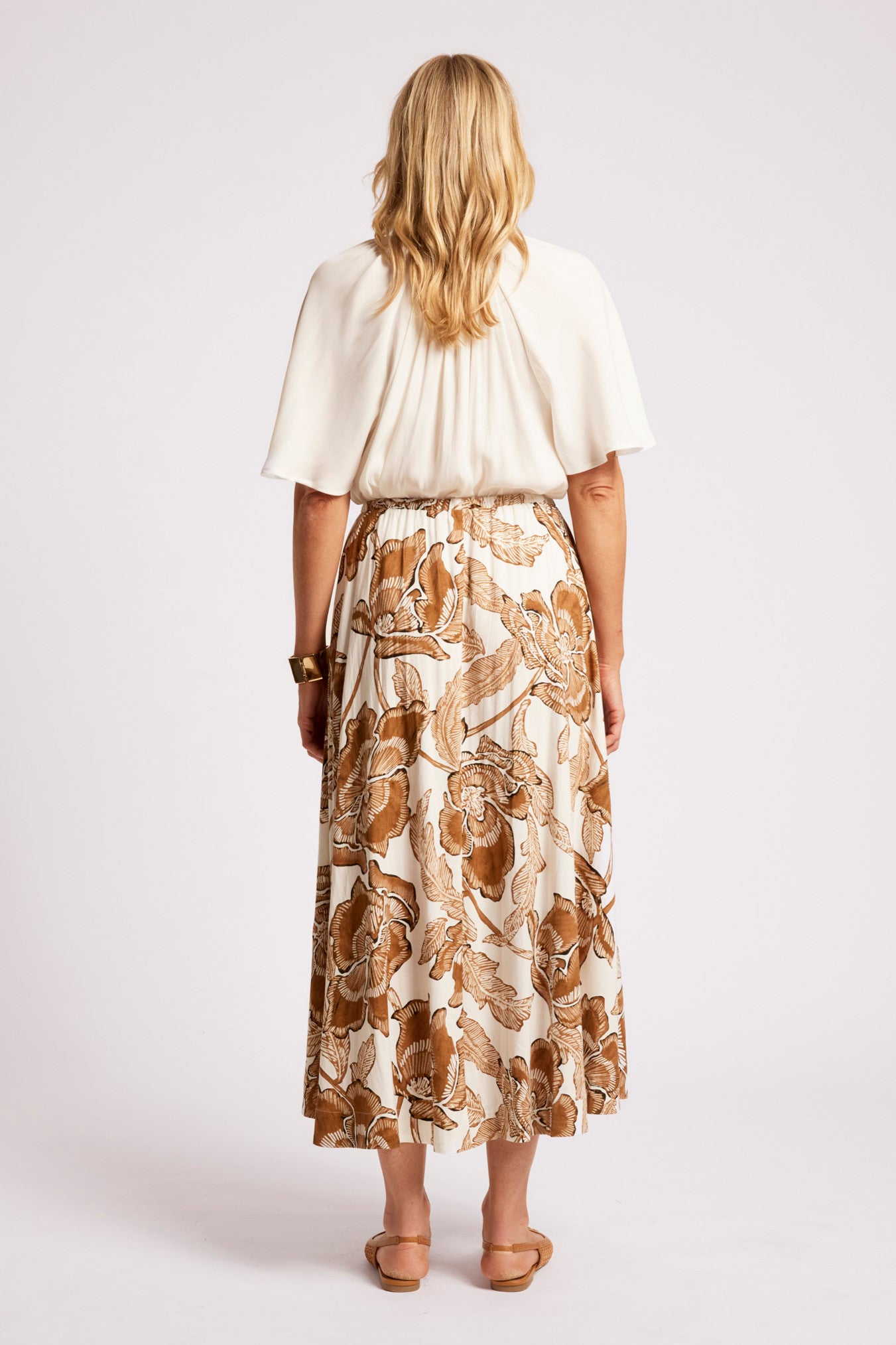 Gaia Maxi Skirt - Dune